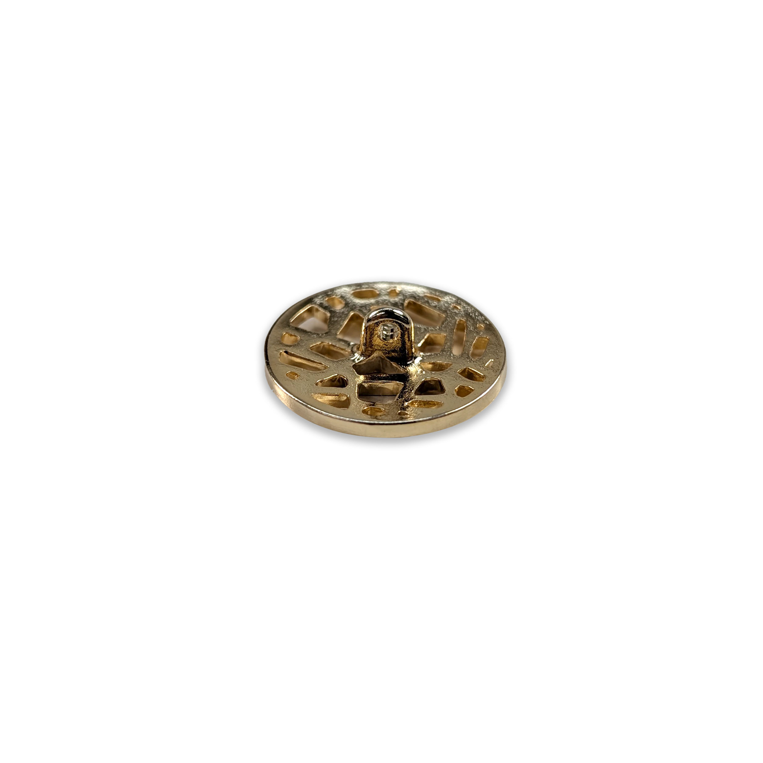 Gold Fashion Button Image