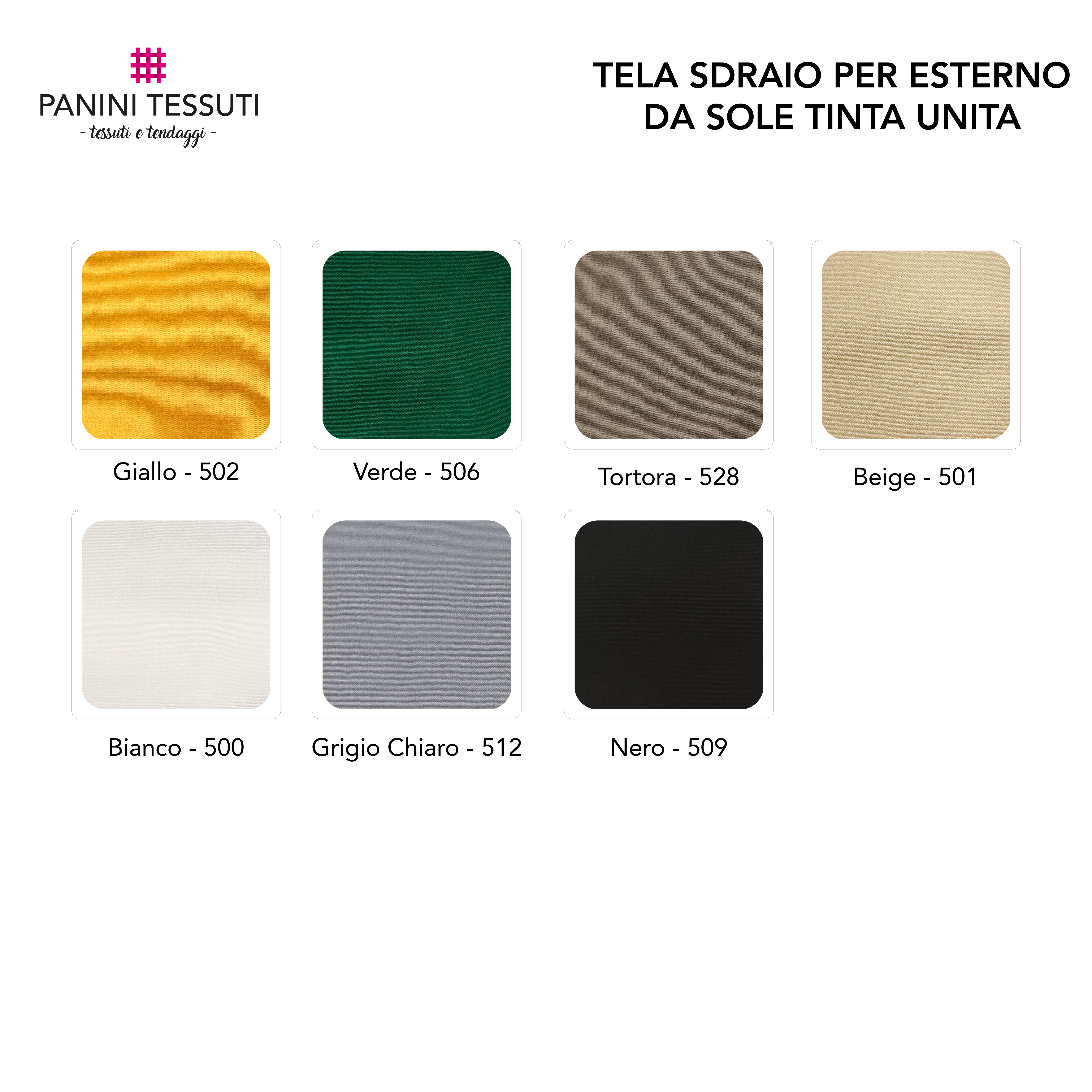 Toile solaire extérieure Solid Colour Image