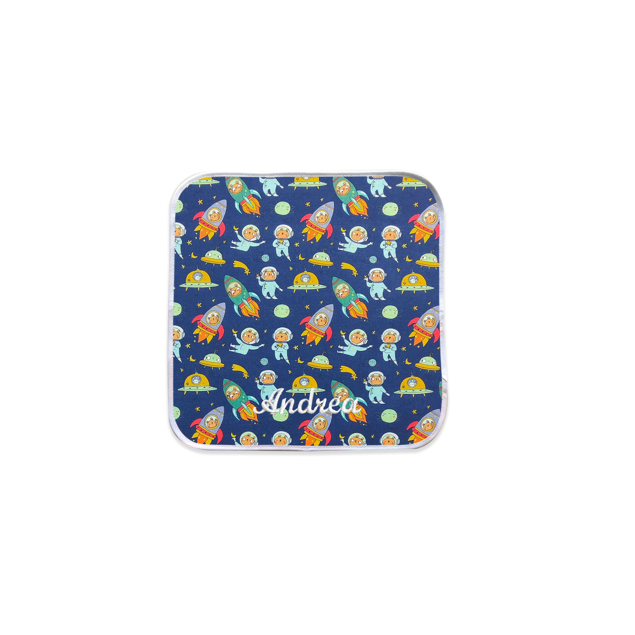 Serviette de table Oursons astronautes - Panini Fabrics