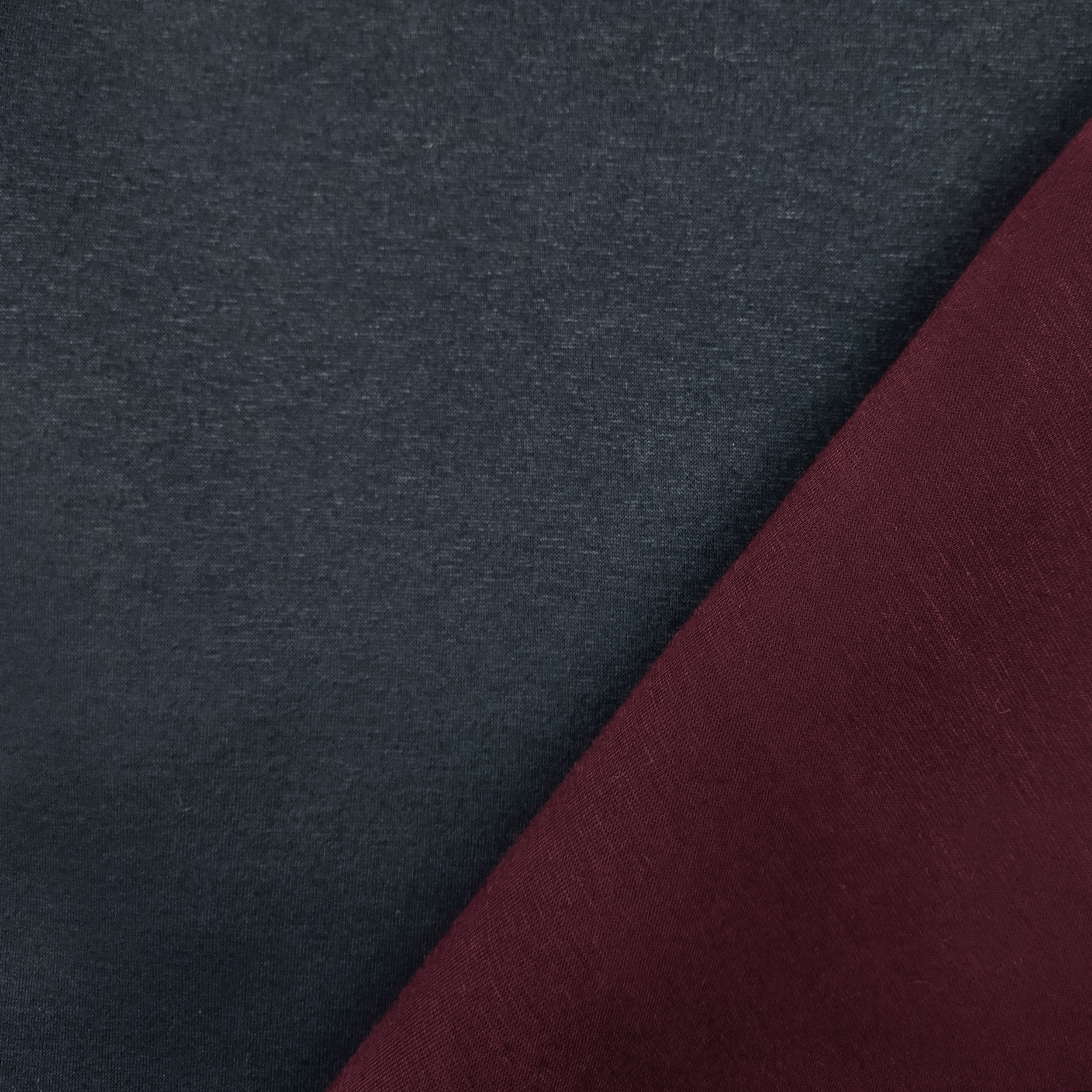 Neoprene Double Solid Blue and Bordeaux Image