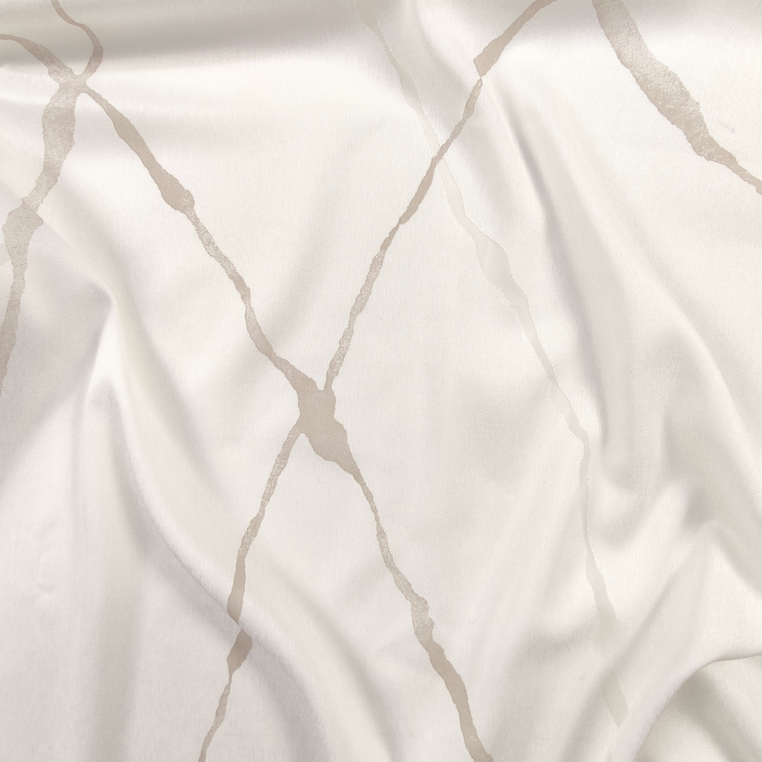 Tissu de rideau à effet marbré en viscose mélangée