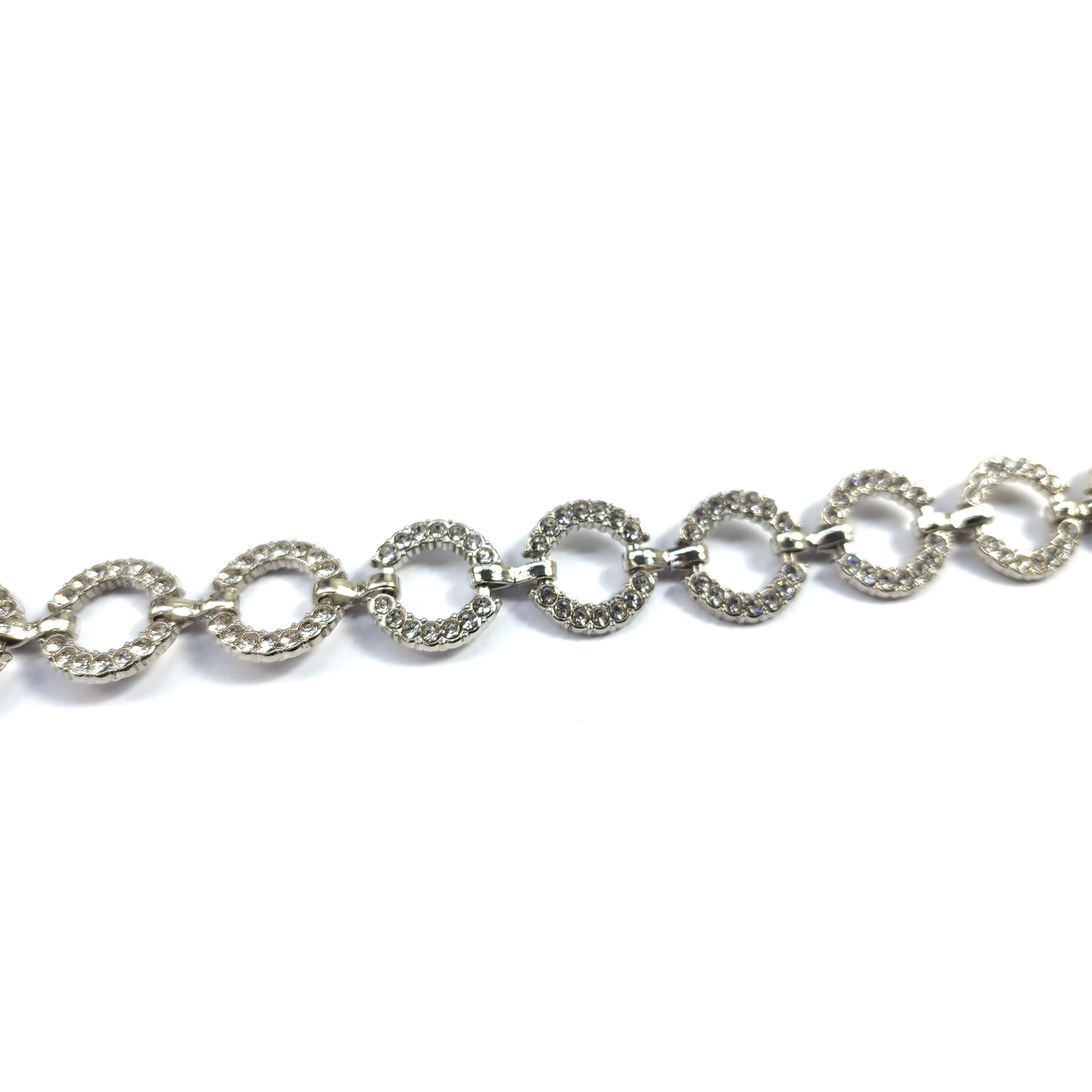 Silver Rhinestone Chain Image