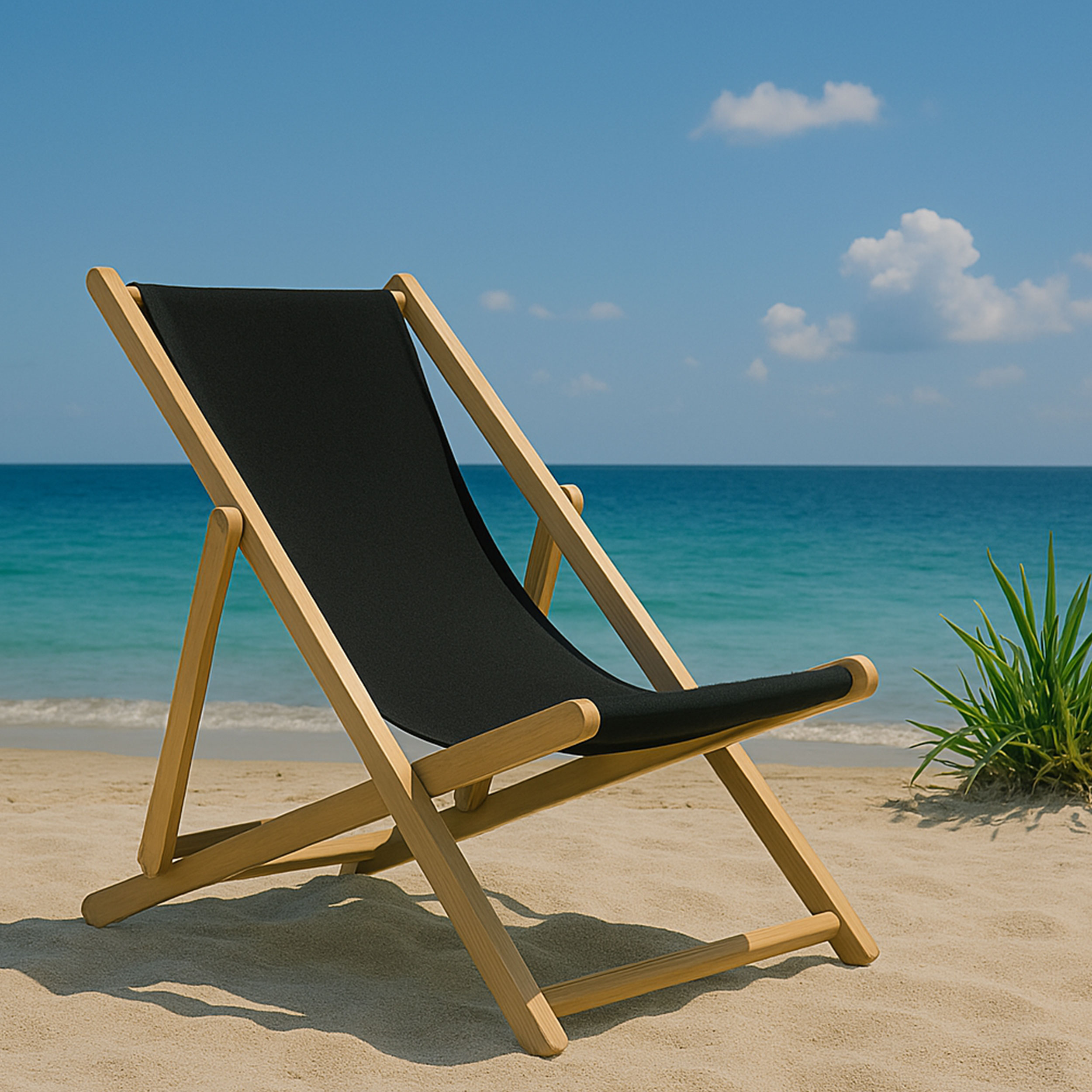 Deckchair Unicolour Canvas  Image