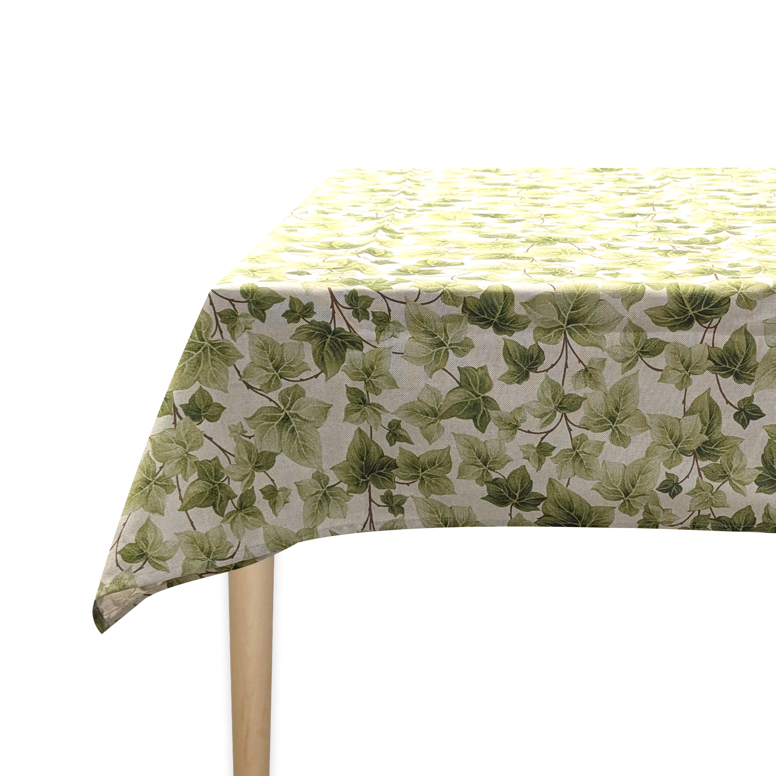 Verpackte Tischdecke 140x180 mit Efeu