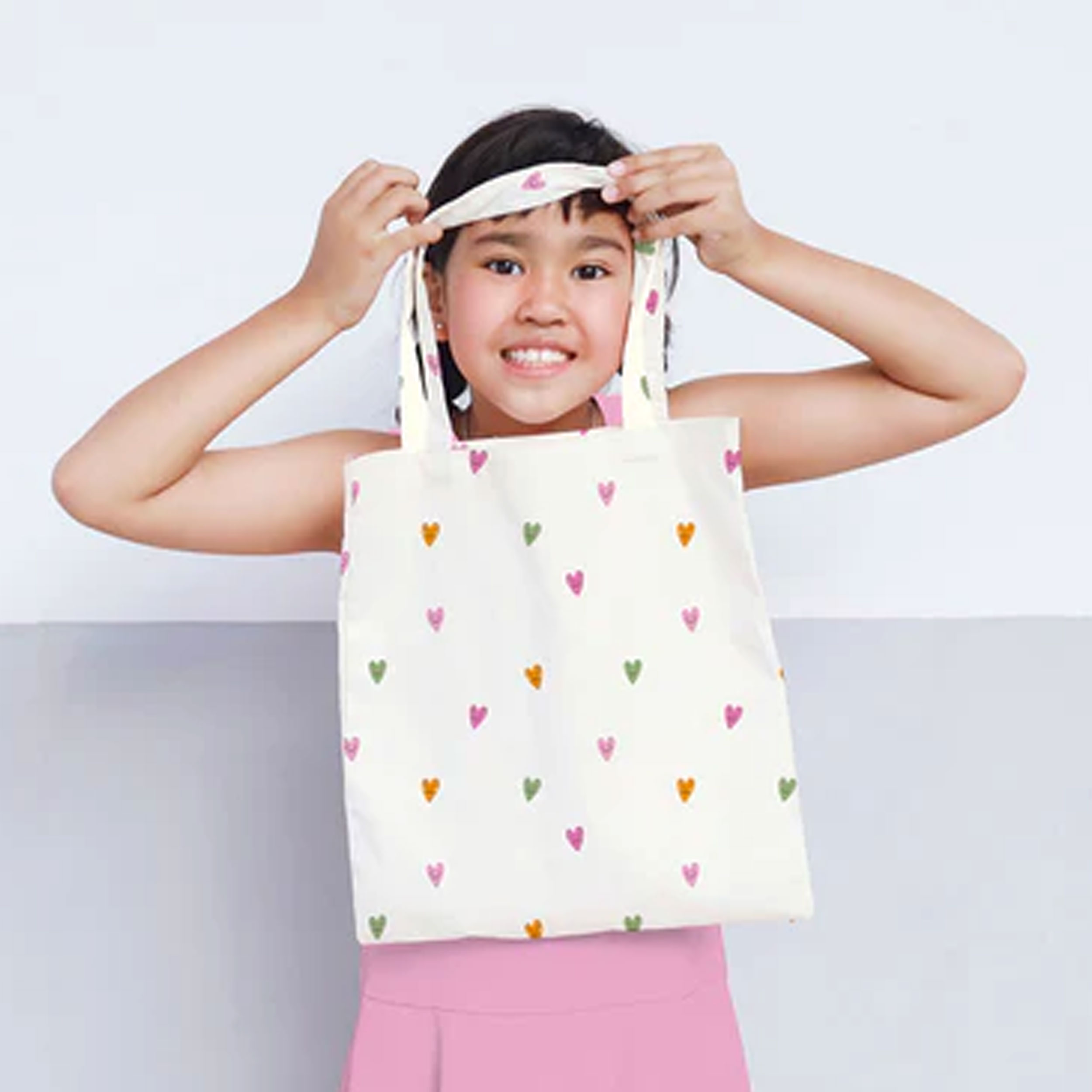 Cotton Poplin Happy Hearts