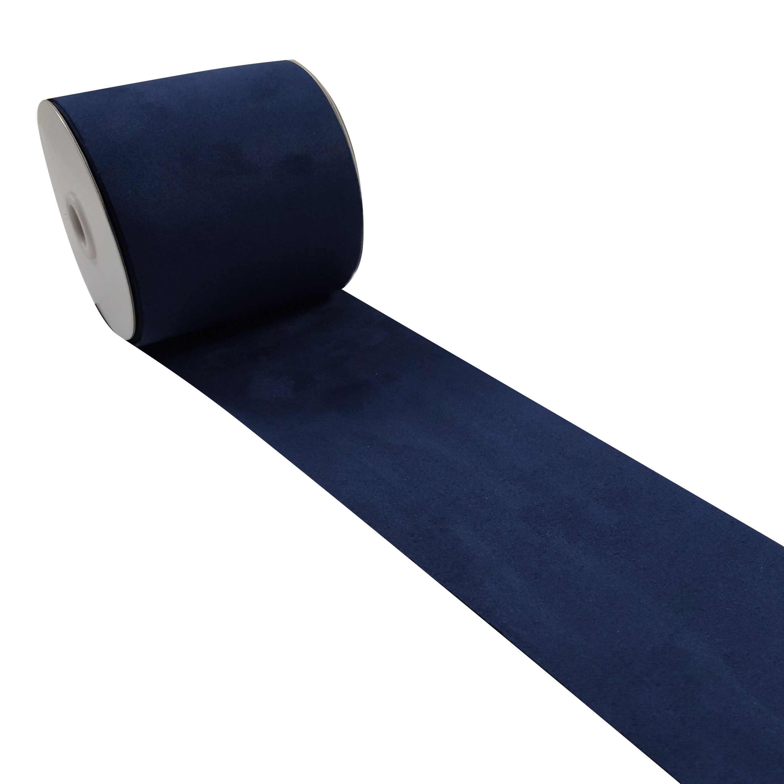 Suede-effect elastic edge