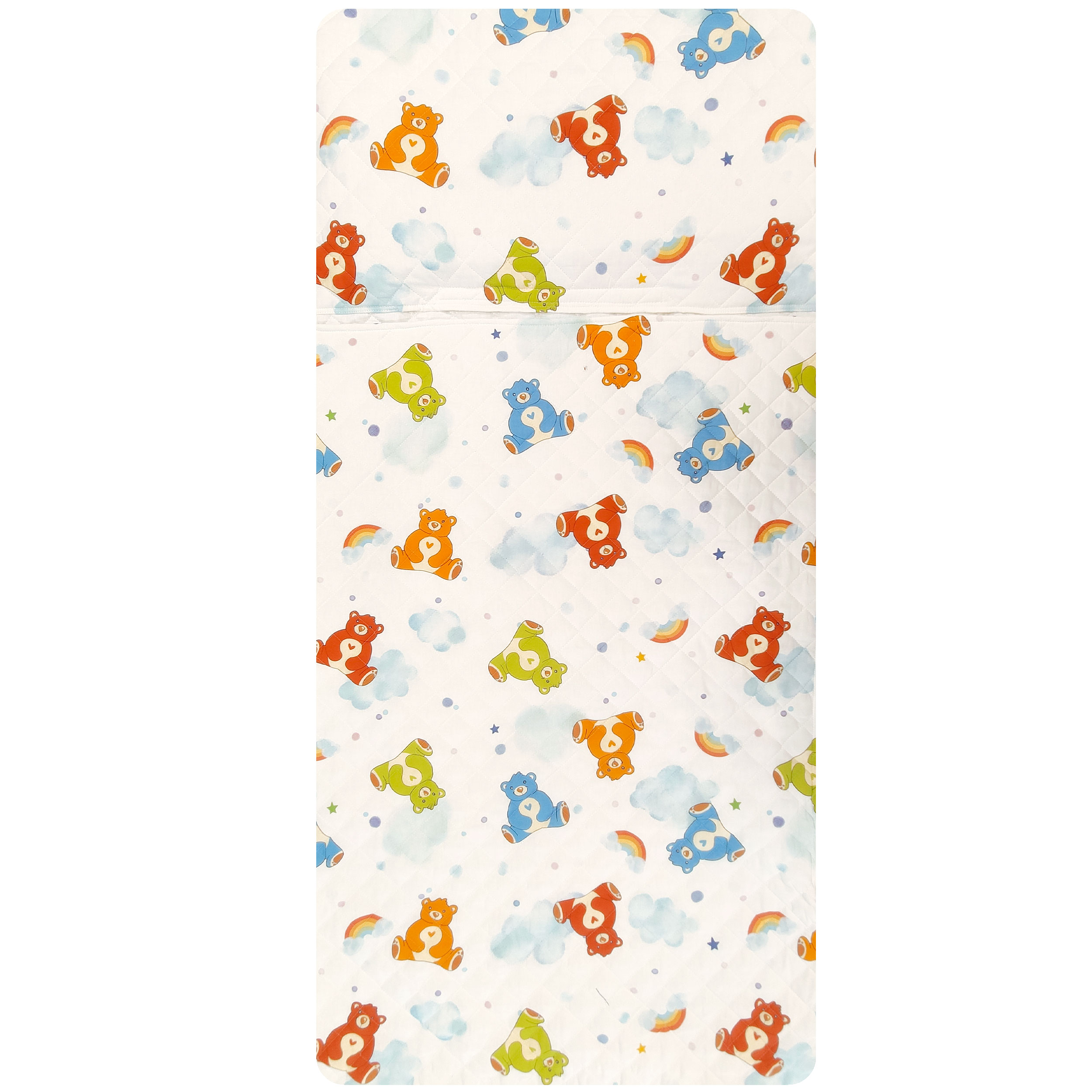 Sac de couchage Teddy Nuages et arcs-en-ciel