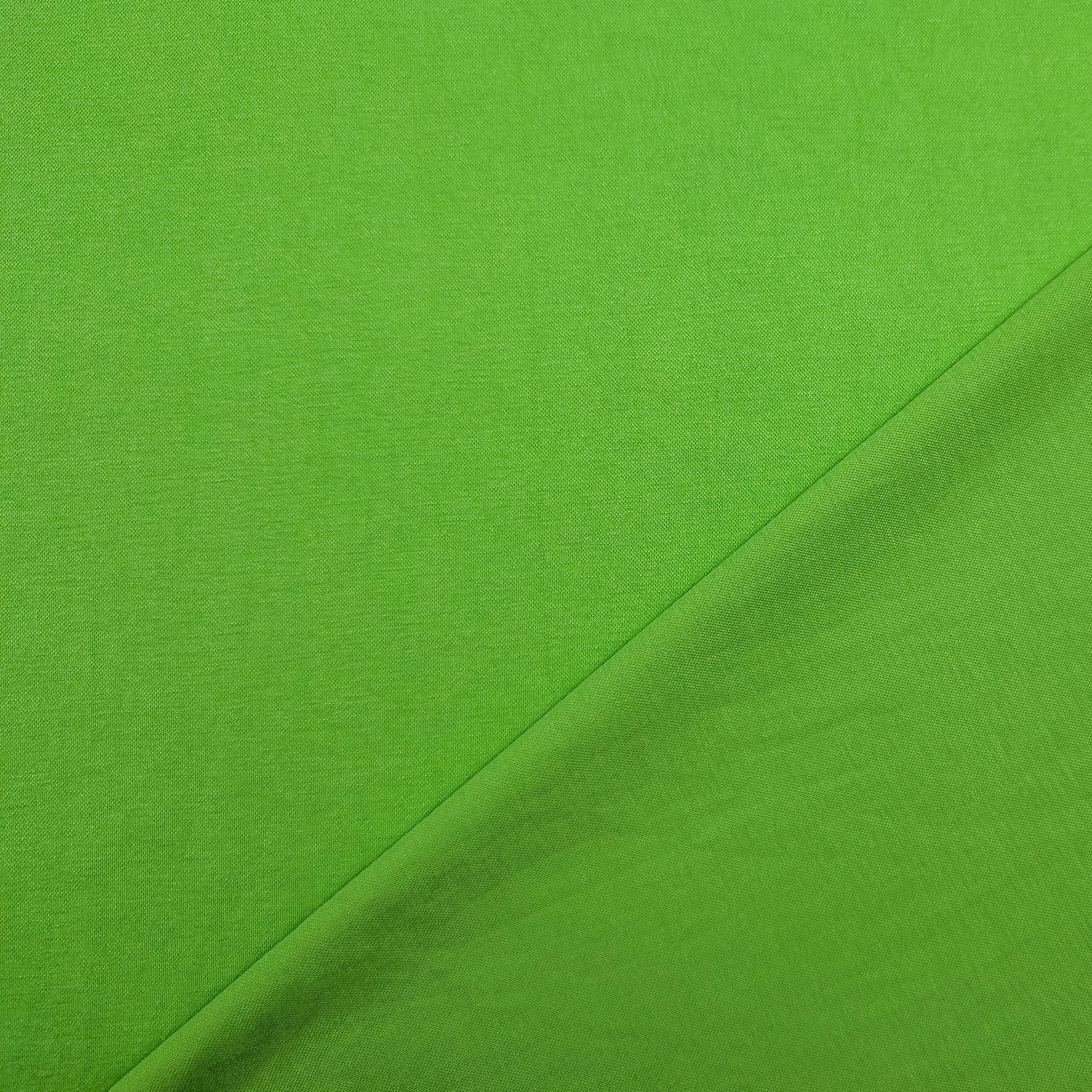 Acid Green Viscose Jersey Image