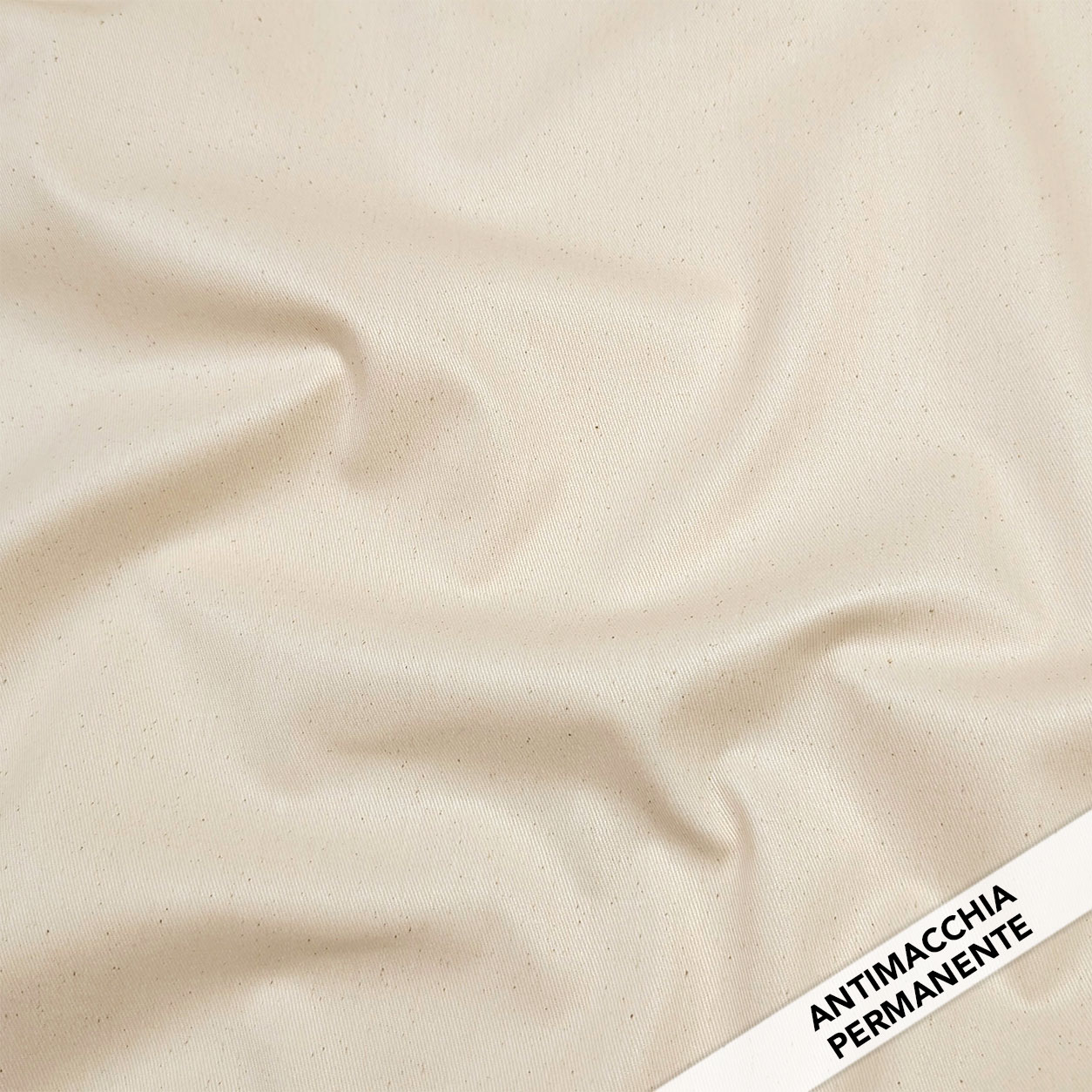 Enduite Stain Resistant Tablecloth Fabric Ecru Image