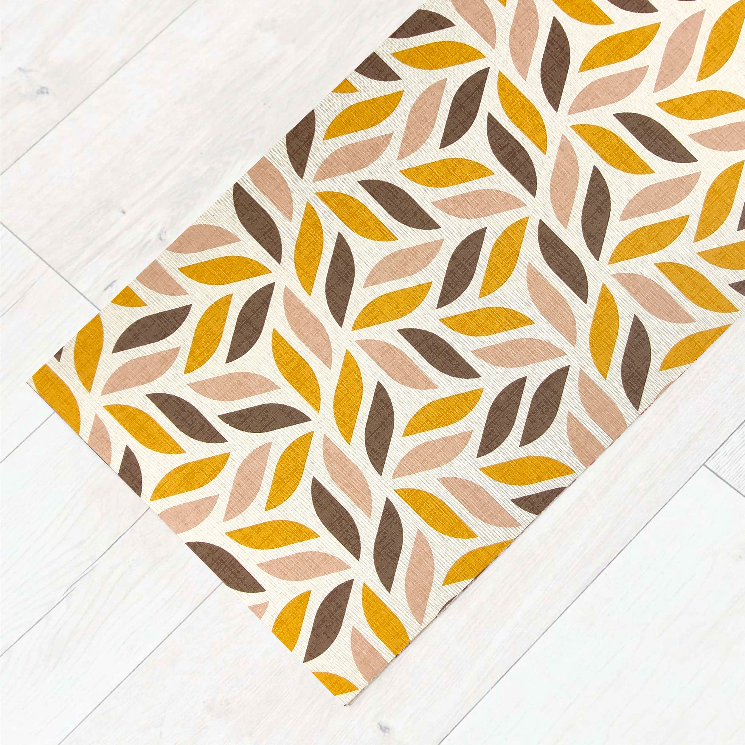 Fregona de Cocina Stylised Leaves Warm Tones