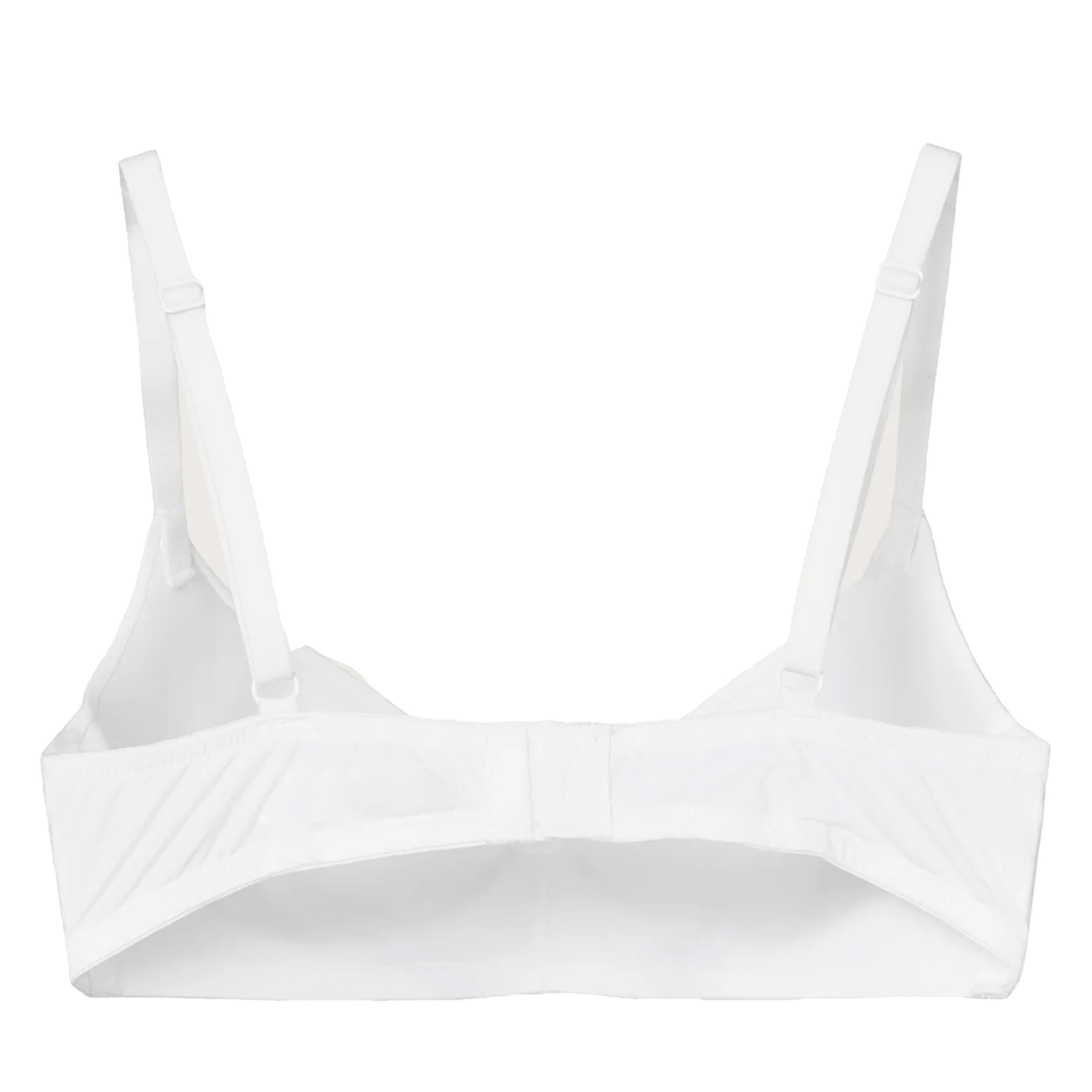 Jadea Triangle Padded Bra White Image