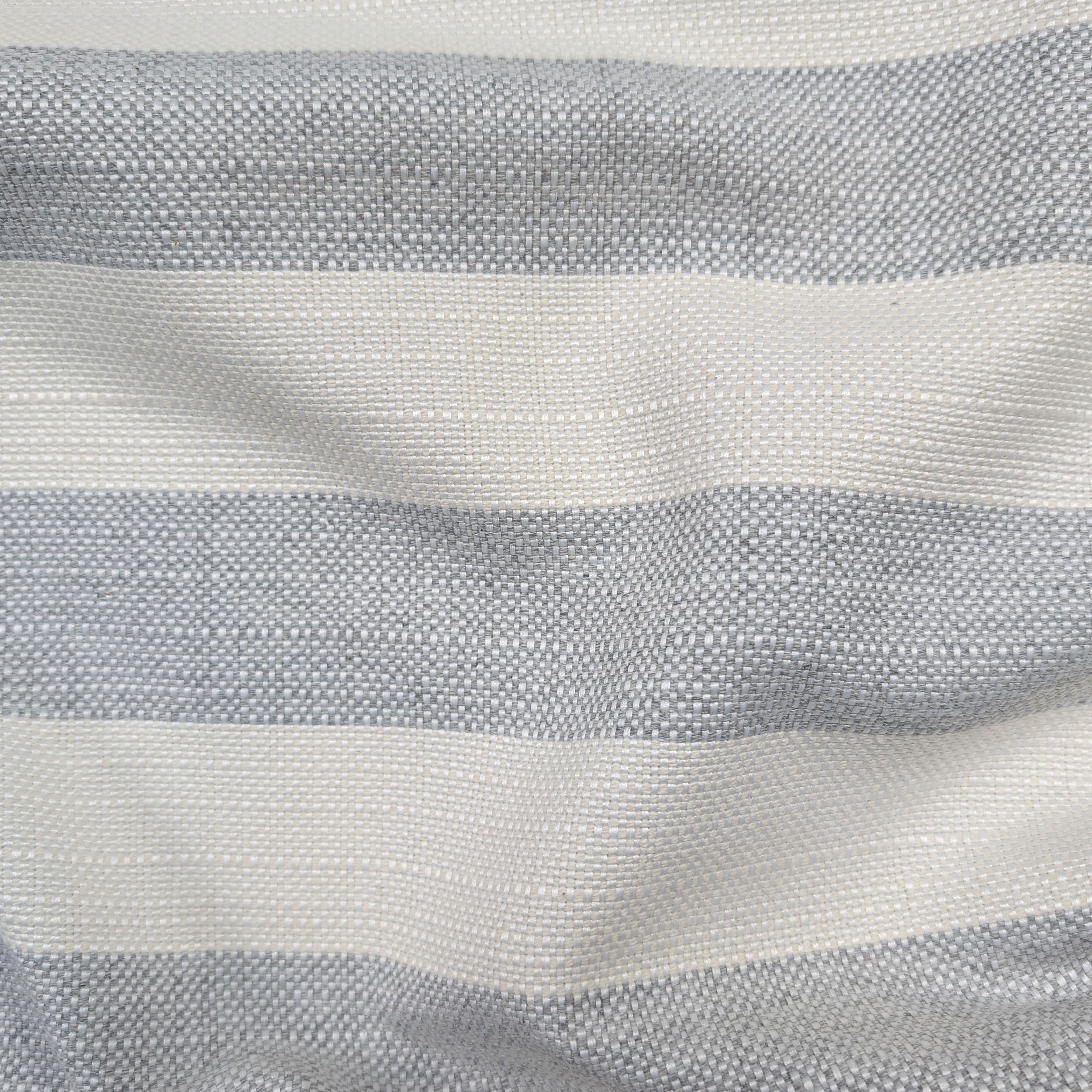 Grey Striped Jacquard Fabric Image