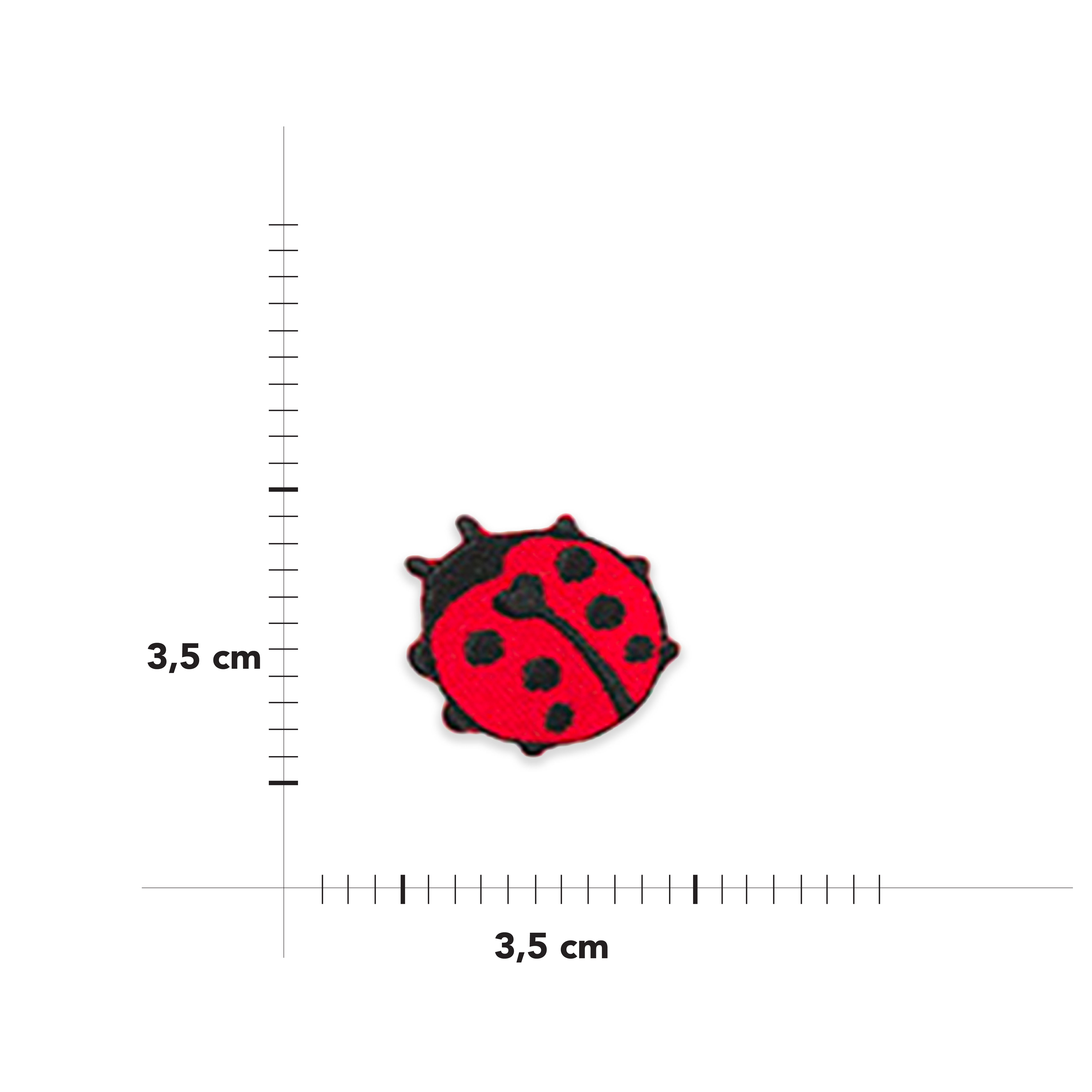 Large Ladybird Thermoadhesive Application
