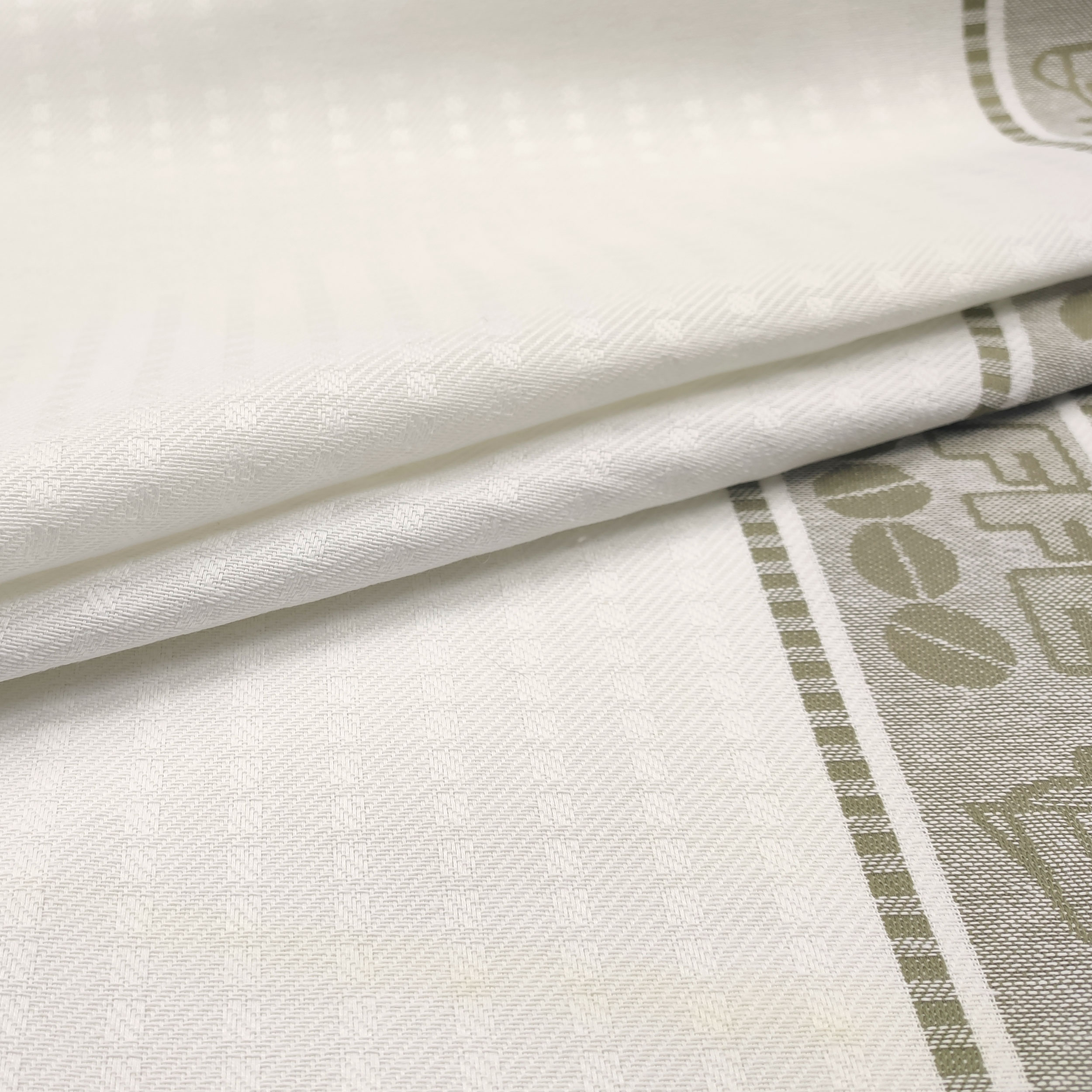 Tissu pour torchons Double Edge Beige Coffee Image