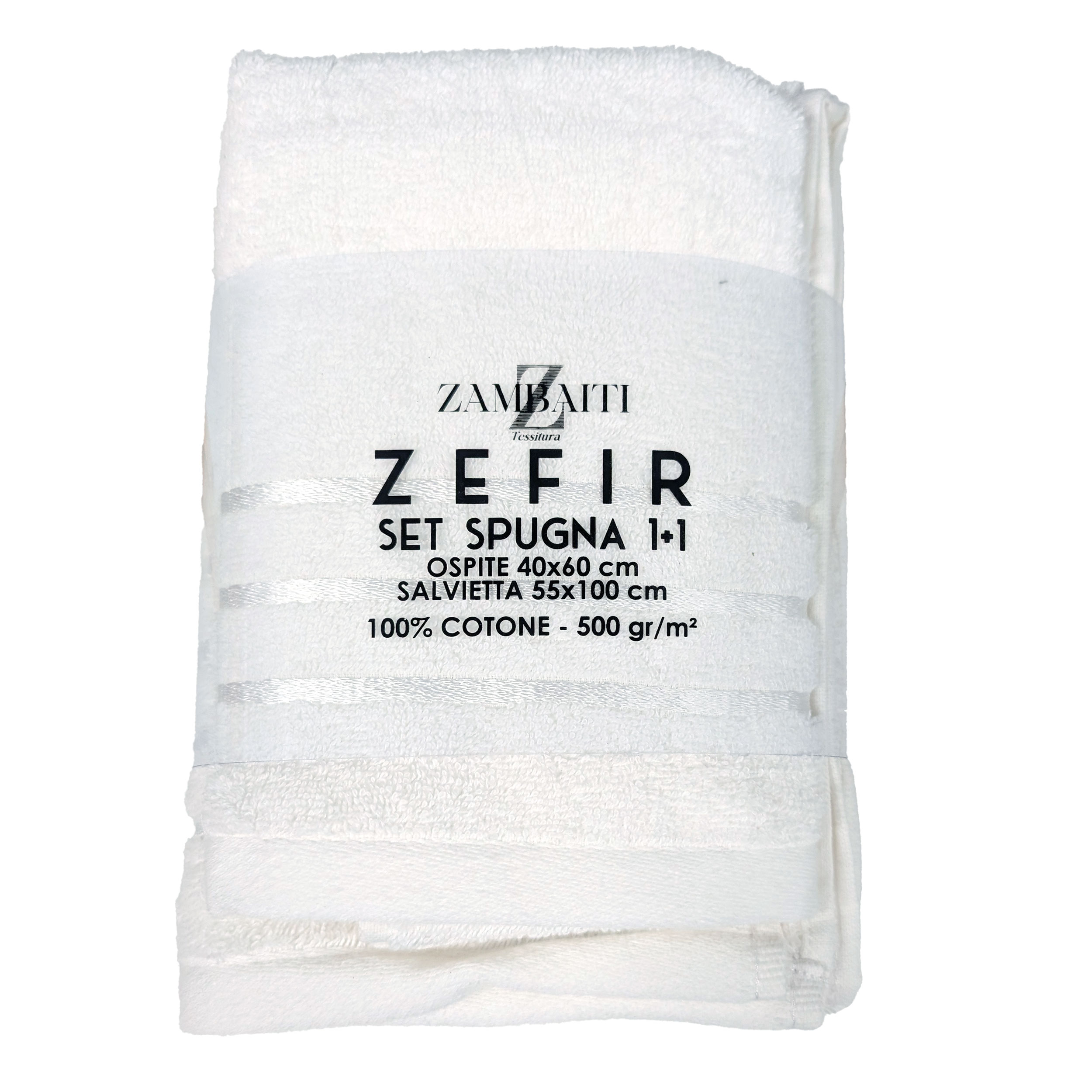 White Bath, Face and Guest Towel Set Image