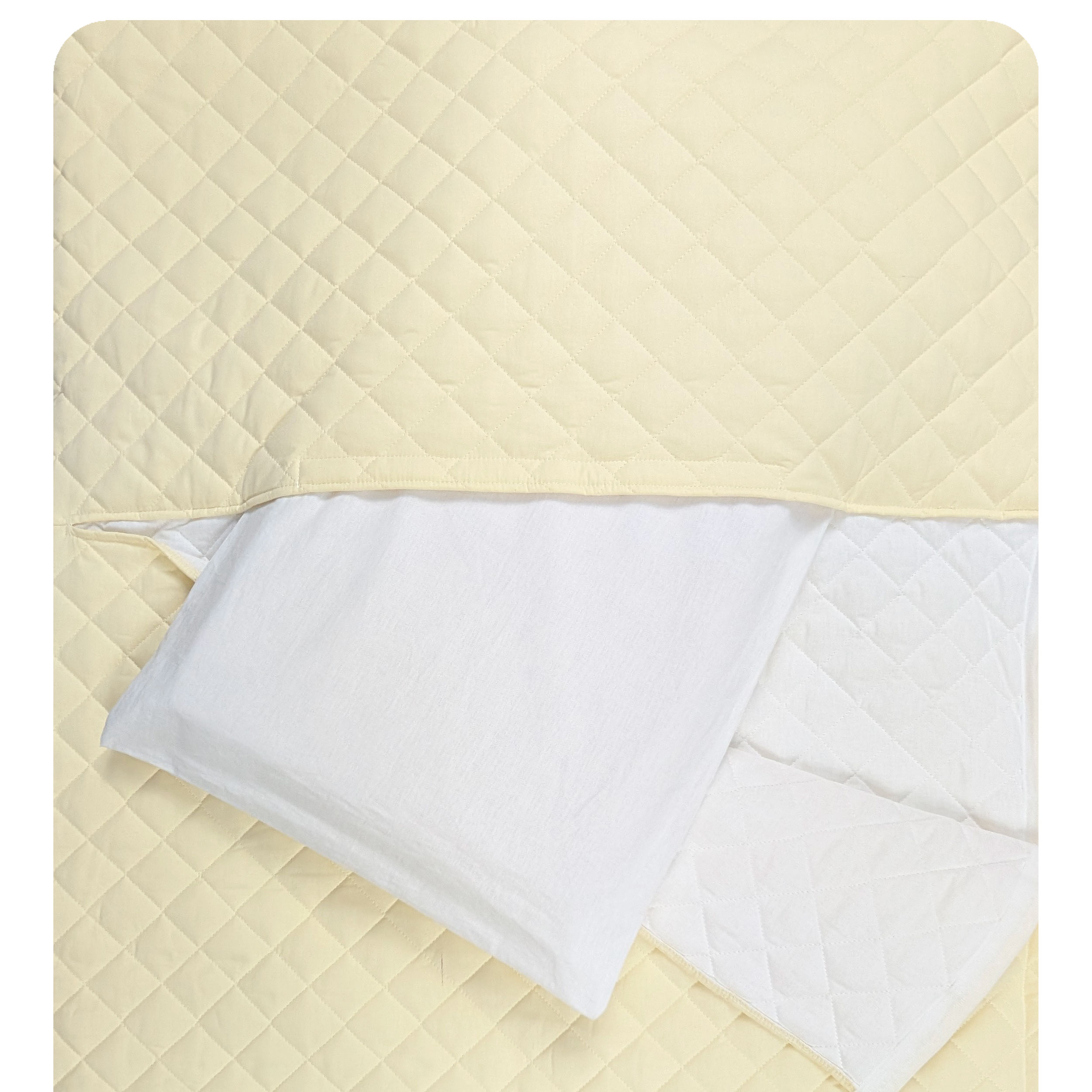Solid Yellow Sleeping Bag Image