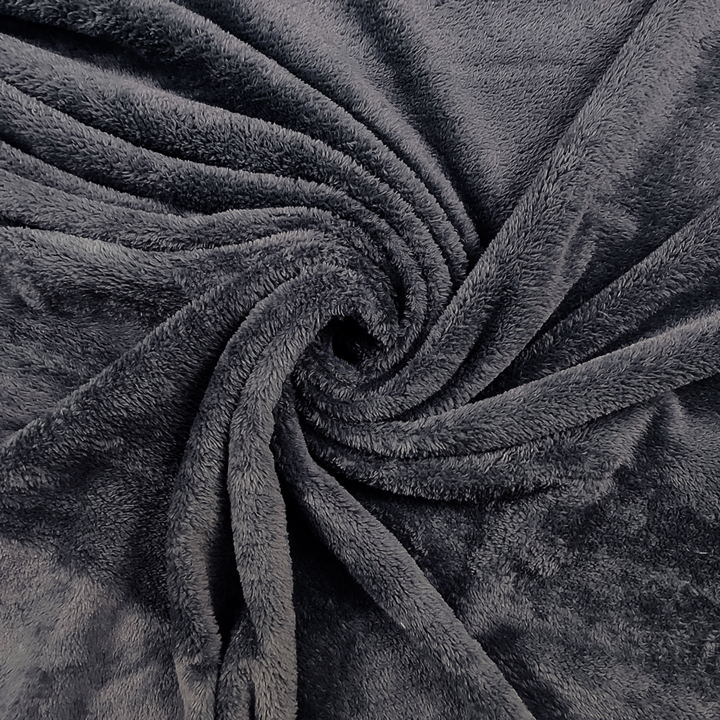 Fleece Double Coral Grau