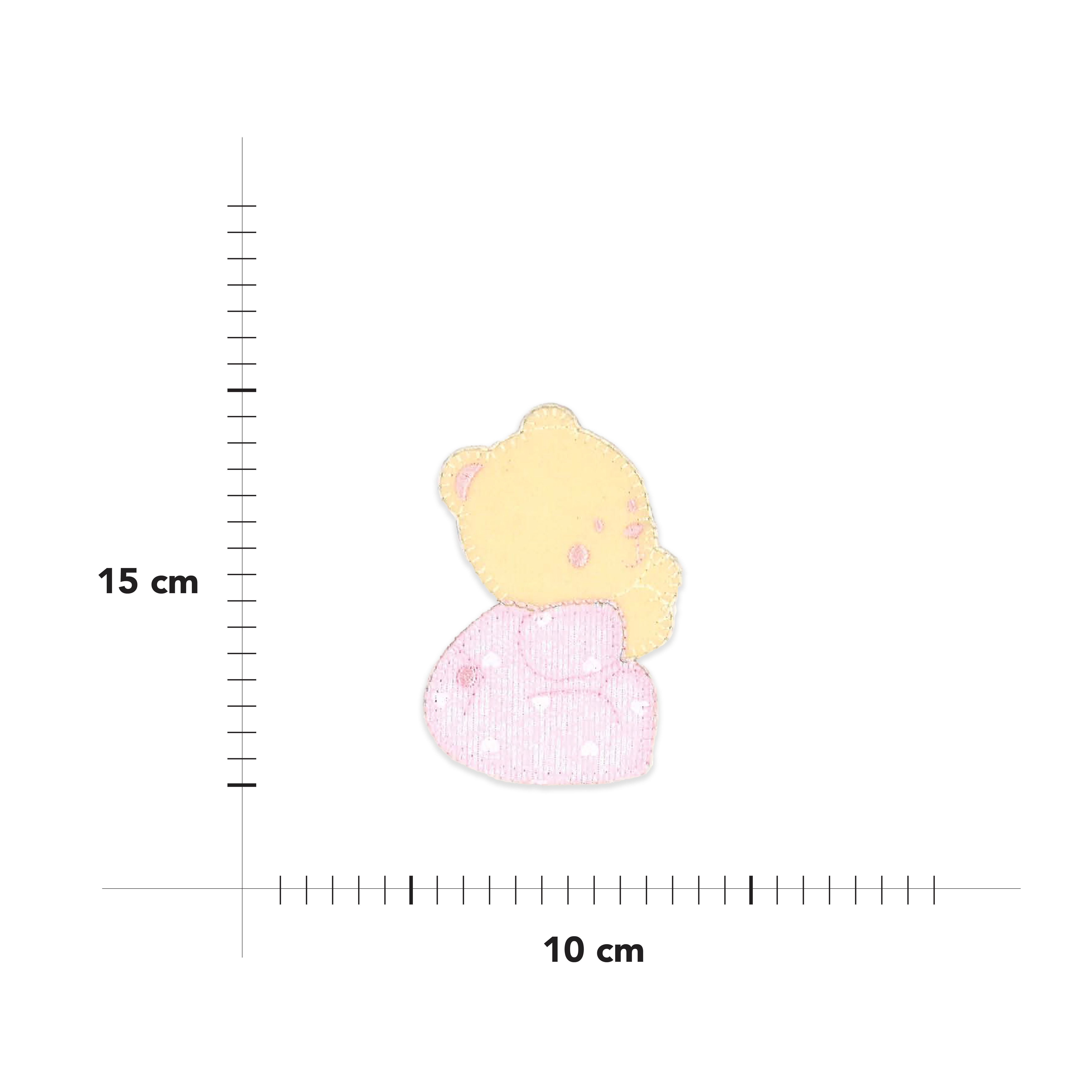 Thermoadhesive appliqué Little Bear Suit Image