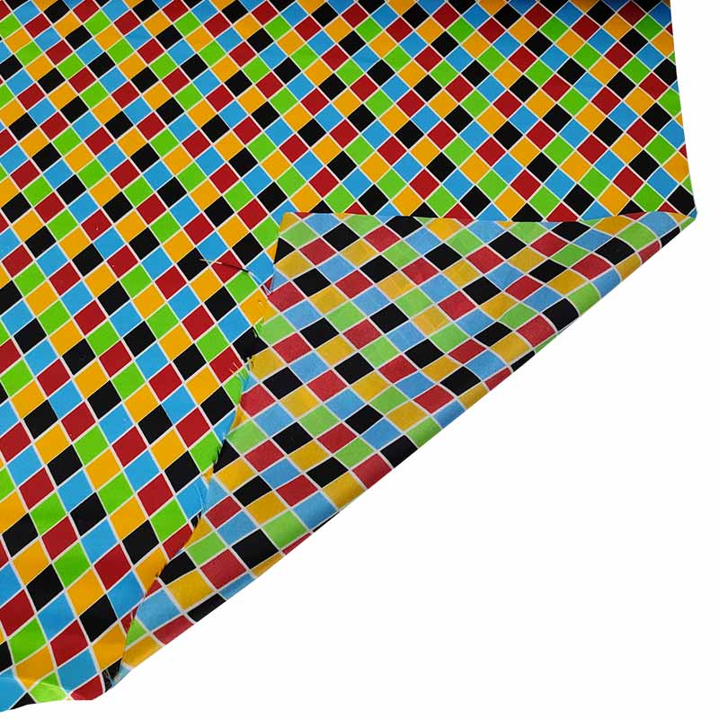 Harlequin Satin Fabric Image