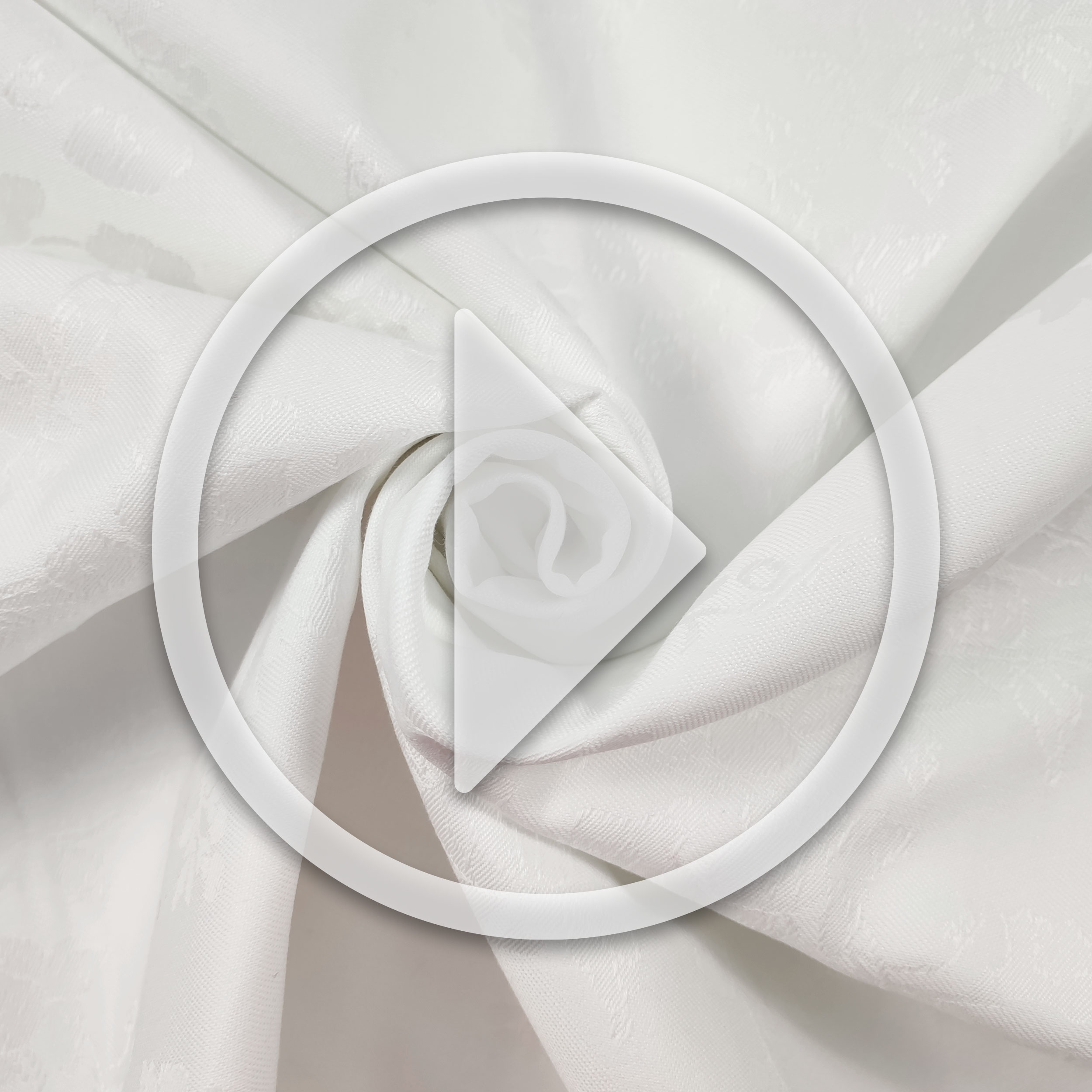 Flanders Cotton White fabric Image