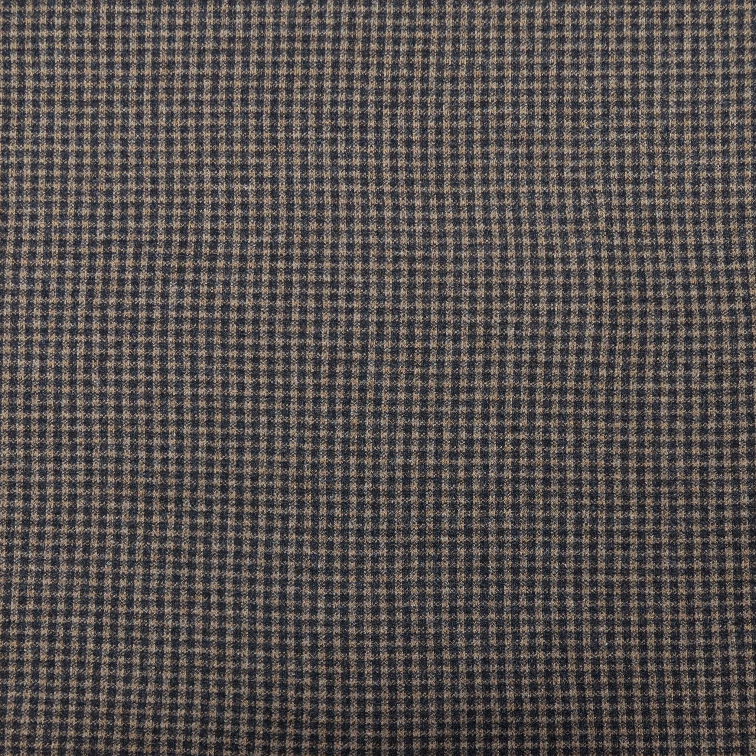 Punto Roma Jacquard Squares Brown Image