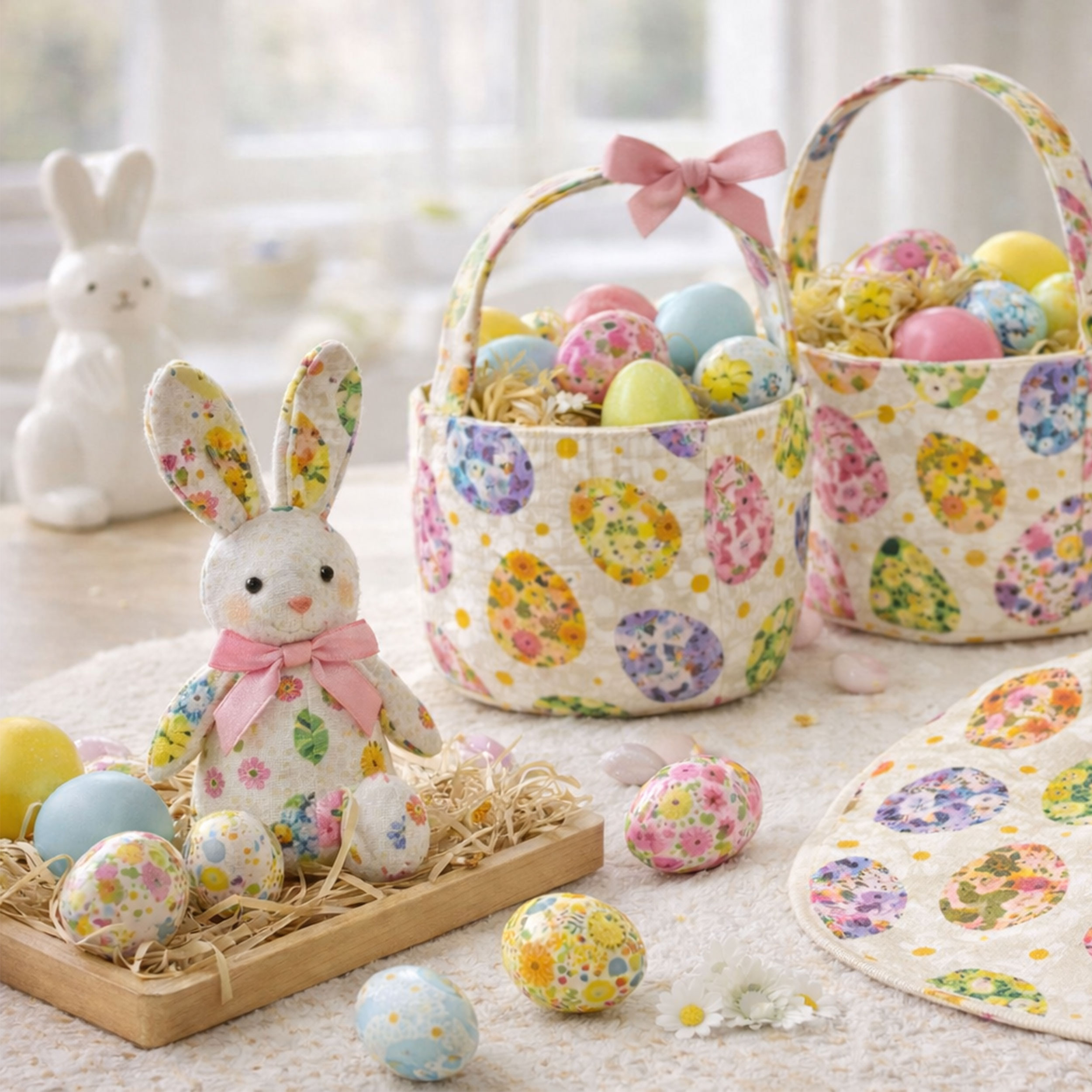 Panama Coloured Easter Eggs Image