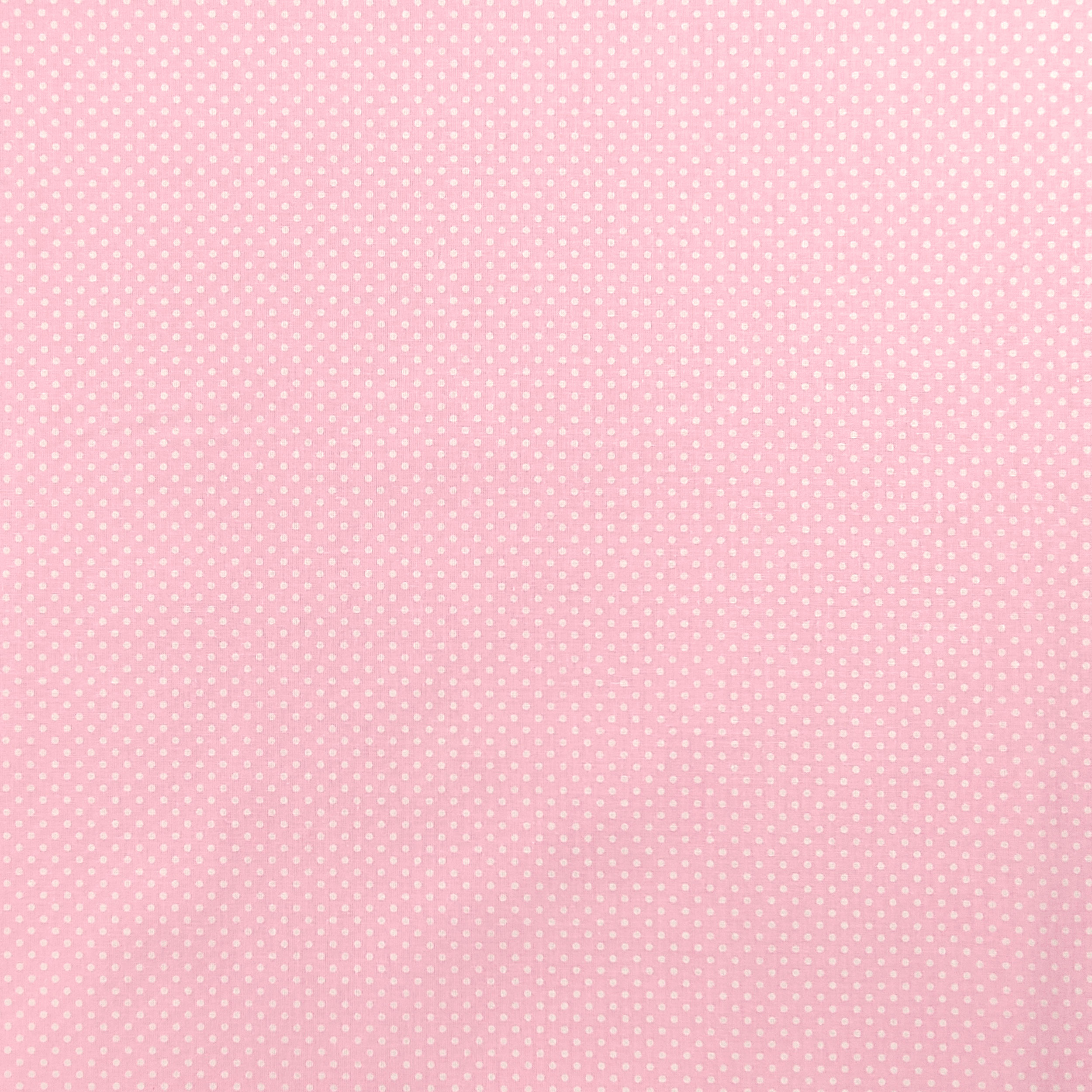 Tissu de coton à pois roses Image