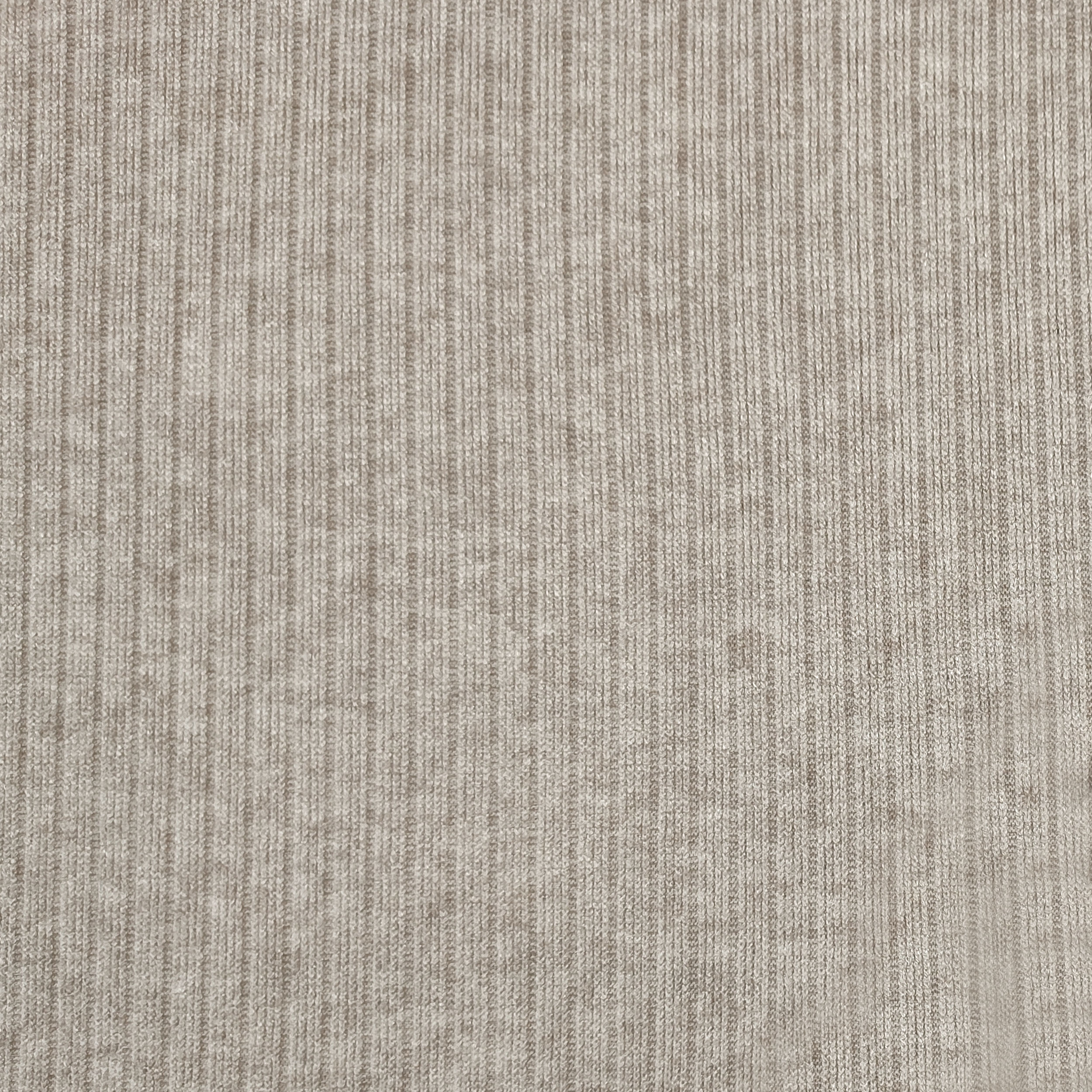 Handgestrickter Kaschmir Beige Melange
