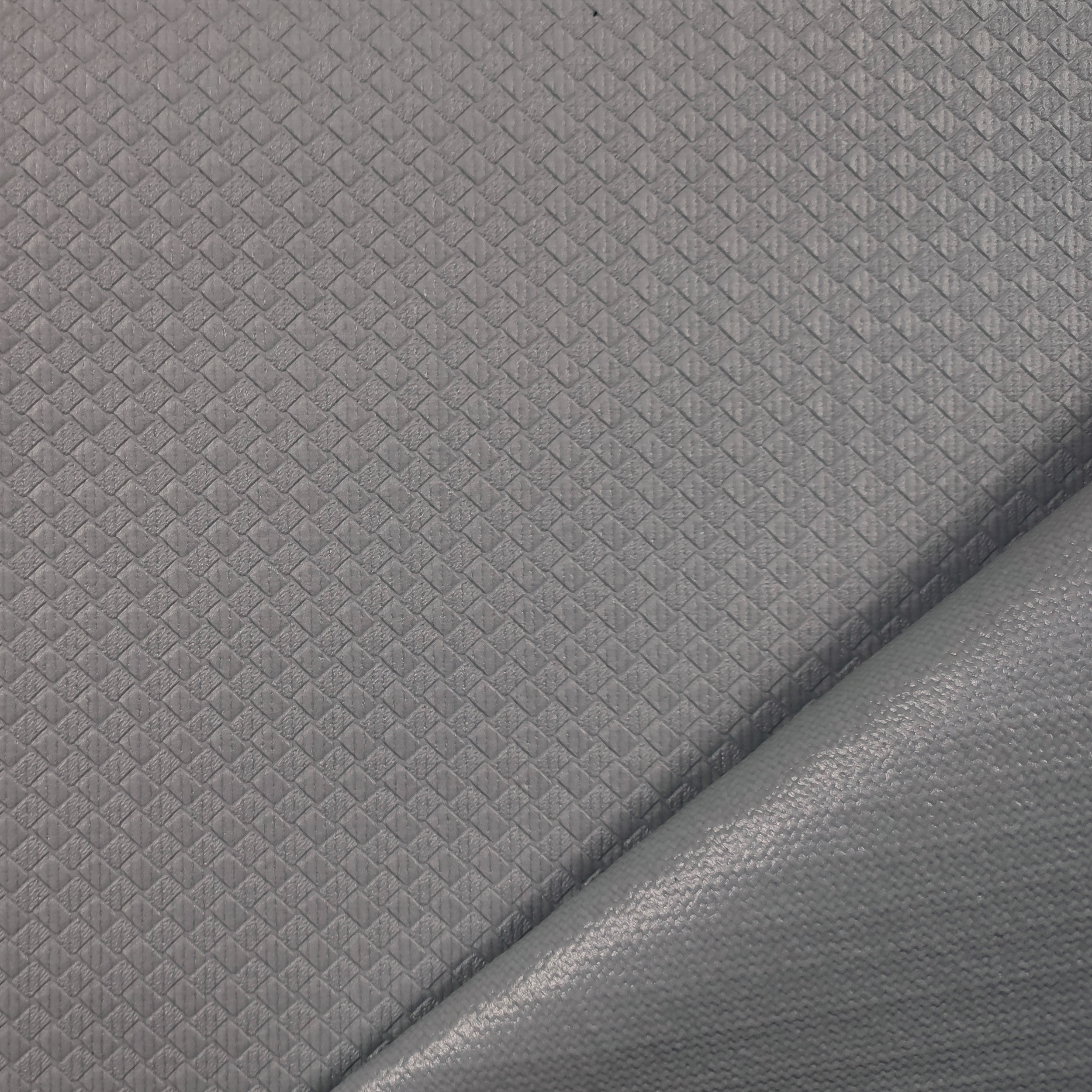 Tapis gris tressé antidérapant Image