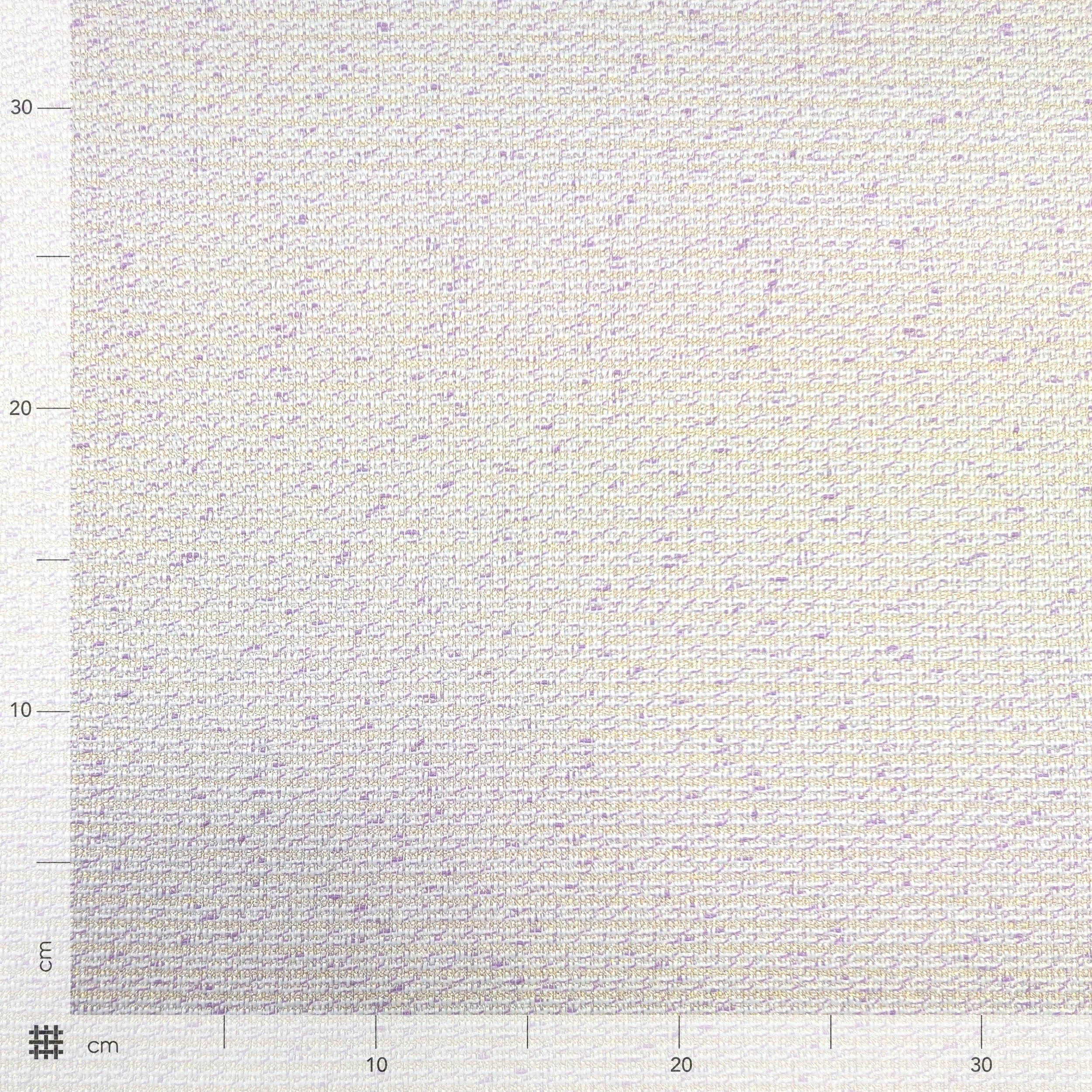Lilac and White Lurex Tweed Image