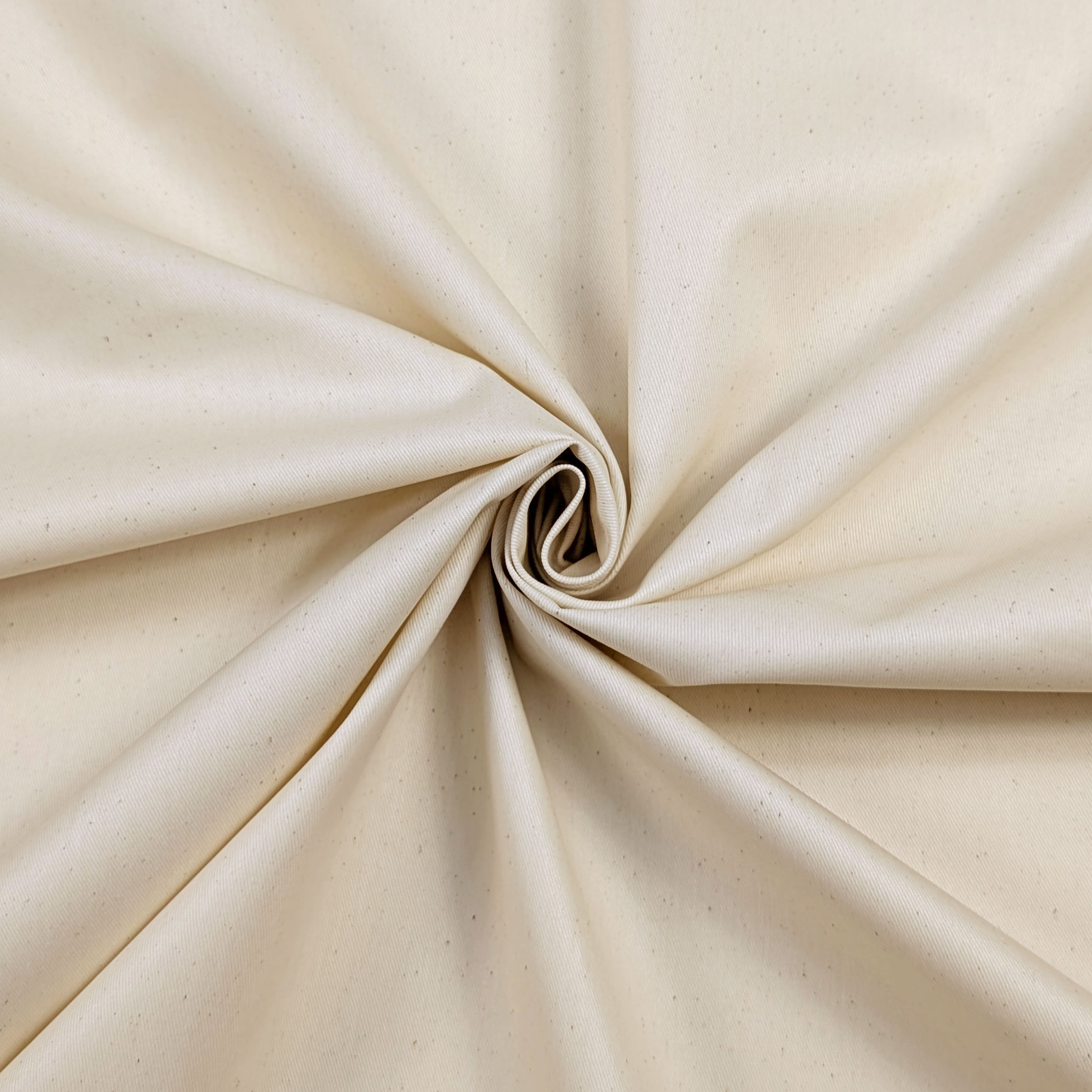 Enduite Stain Resistant Tablecloth Fabric Ecru Image