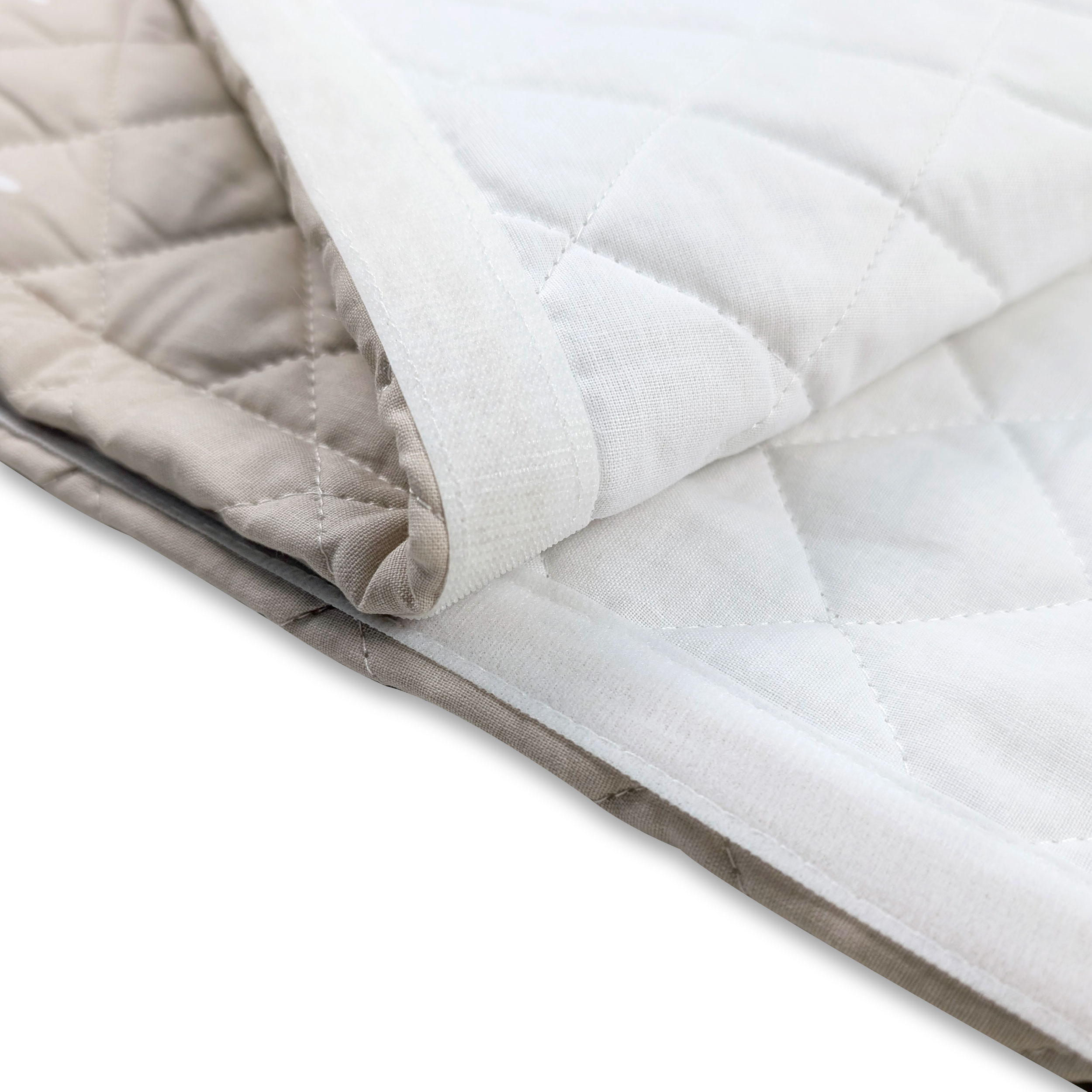Sleeping Bag Hearts Background Beige Image