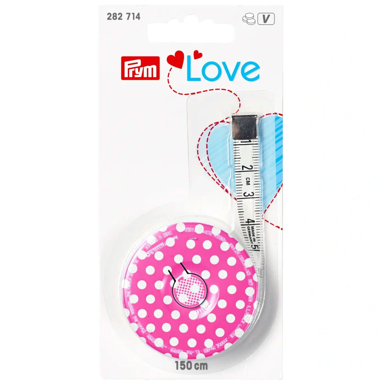 Cinta métrica retráctil Prym para sastres