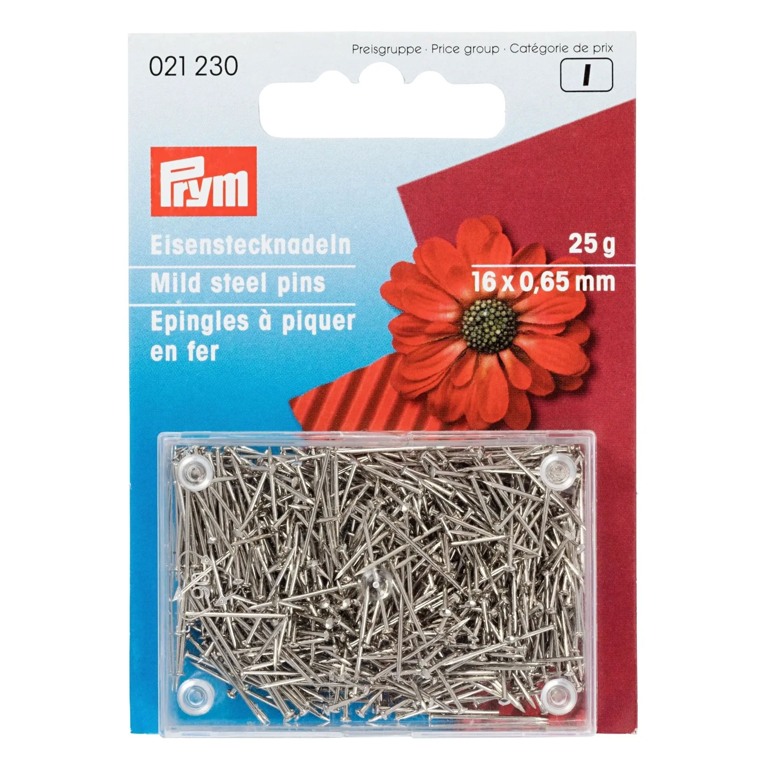 Prym Iron Pins 16 x 0.65 mm