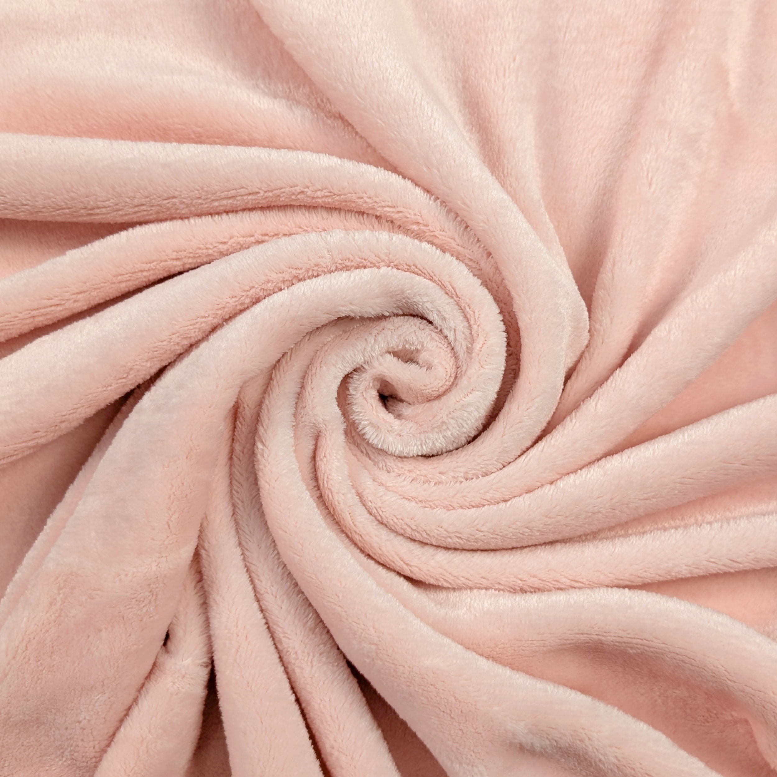 Hand-tufted Cachemire Solid Colour Powder Pink 100x150 cm Image