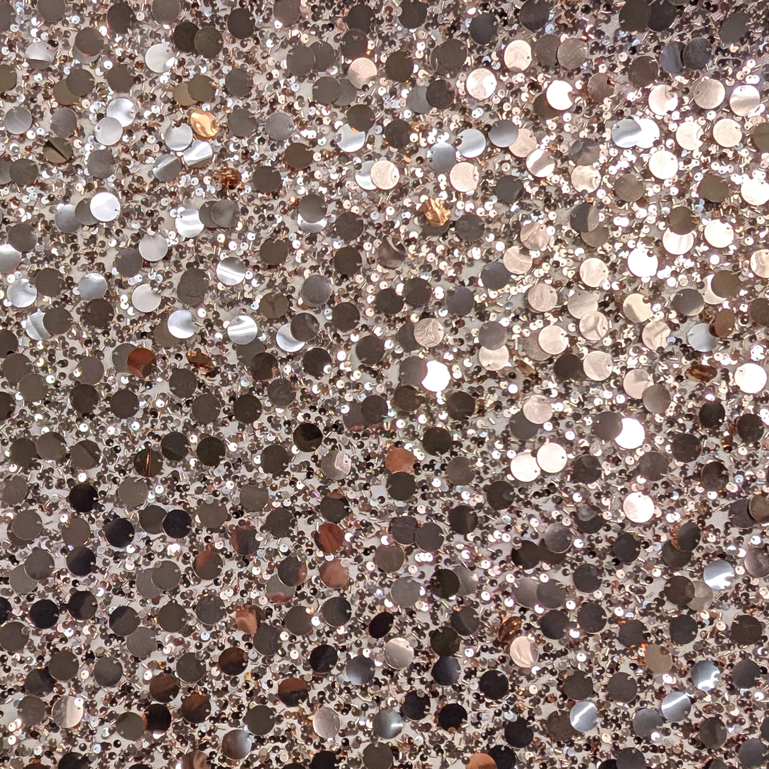 Large powder sequin fabric Image