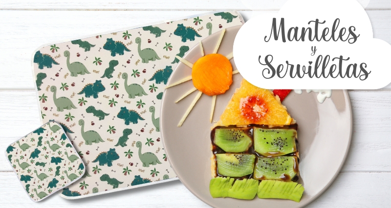 Manteles Servilletas y panini tessuti