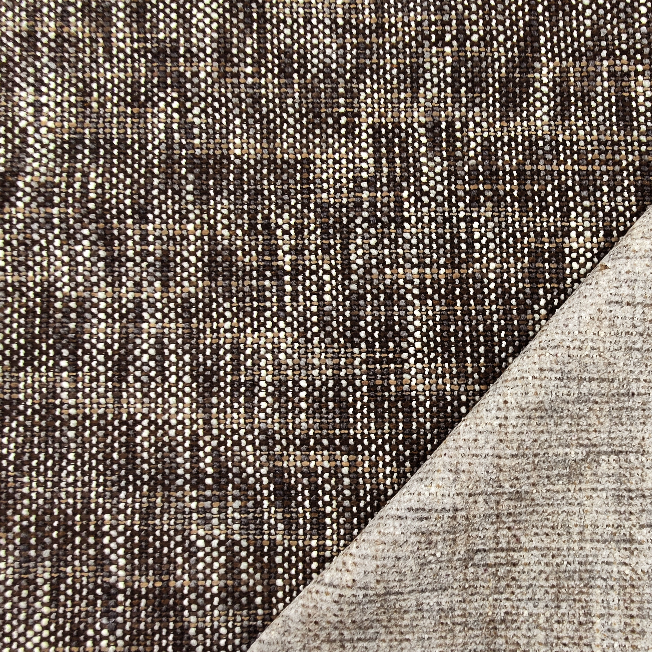 Mélange Mélange Tissu tissé Marron Image