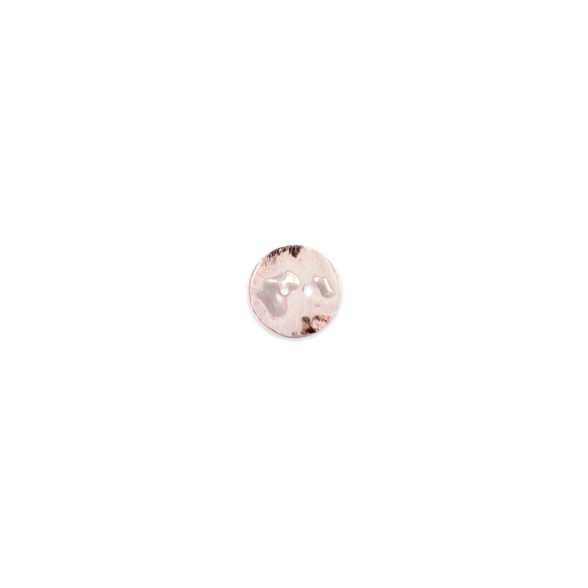 Mother-of-pearl button 2 holes Confetto Pink Lin 24 Image