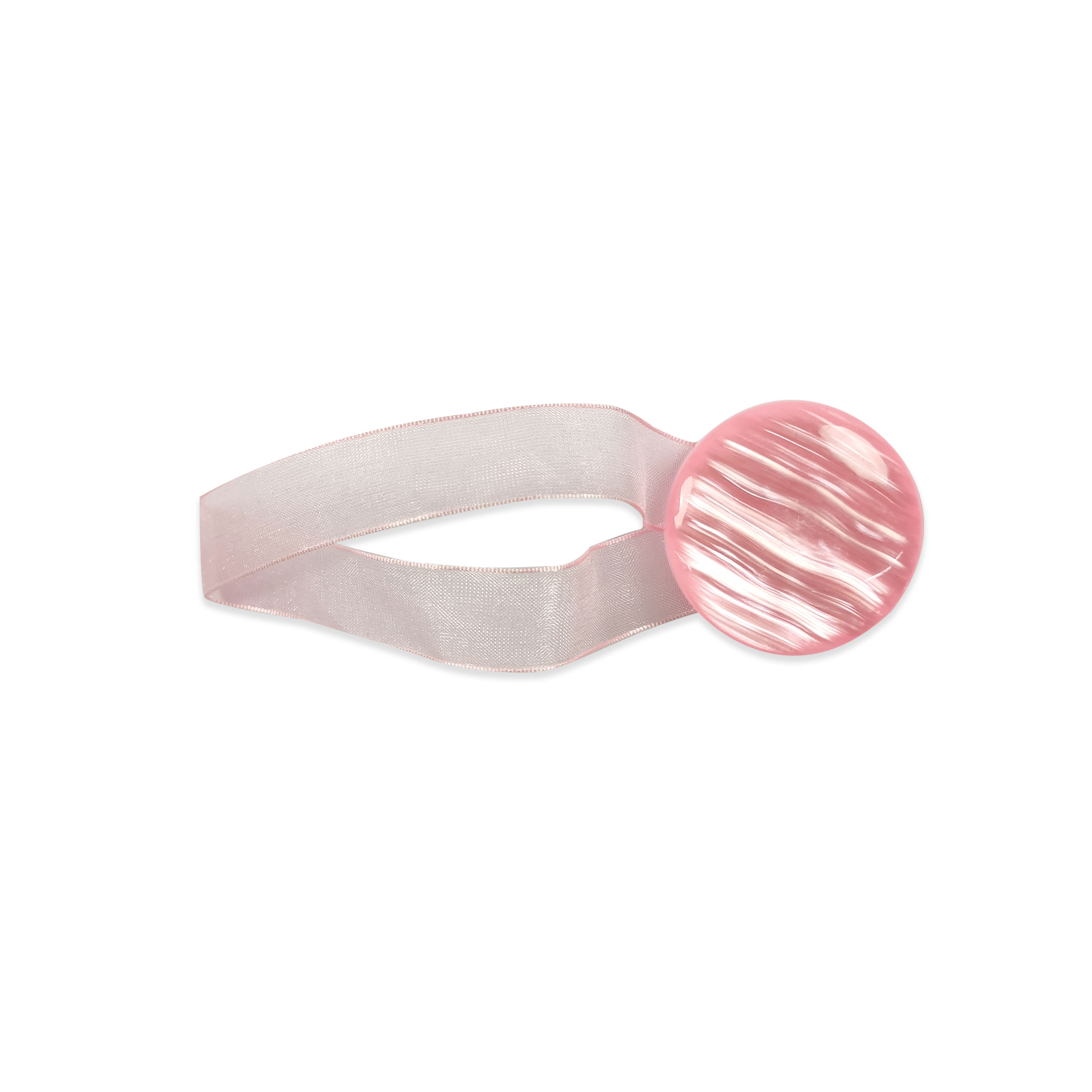 Button Curtain Magnet - Pink Image