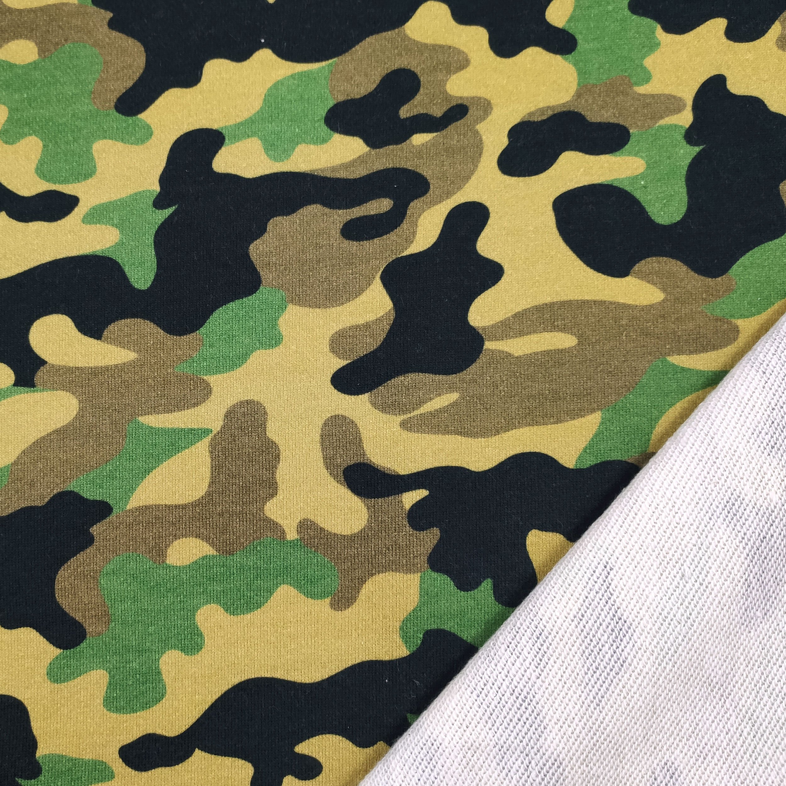 Sweatshirt en coton Camouflage Fantasy