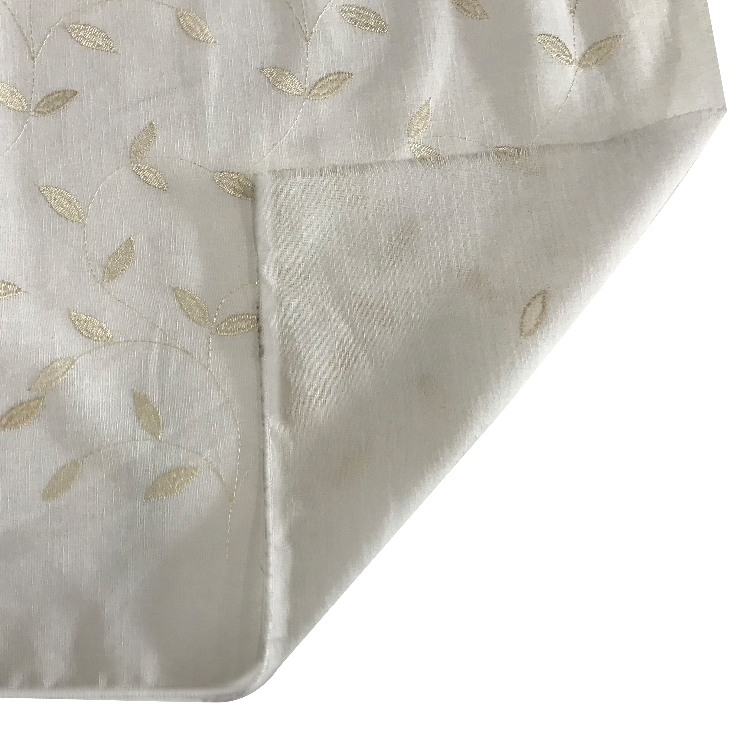 Tessuto Tenda Foglie Eleganti - Oro Image