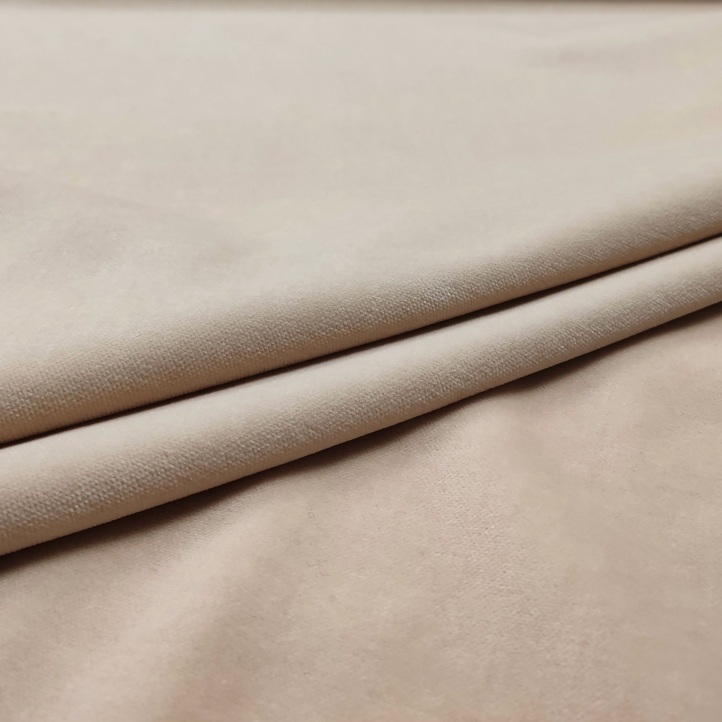 Dressmaking Cotton Velvet - Beige