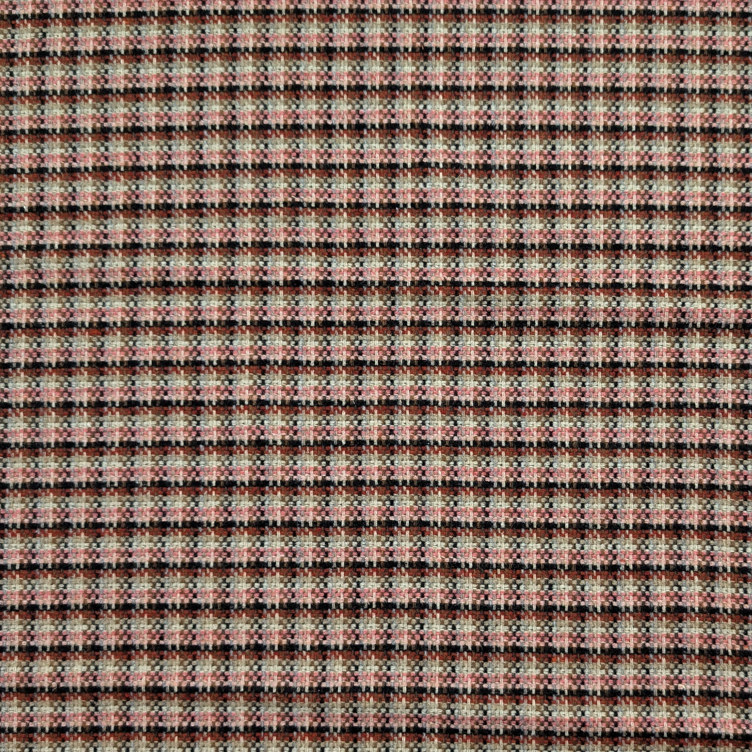 Tweed Wool Fantasy Check Pink Tones Image