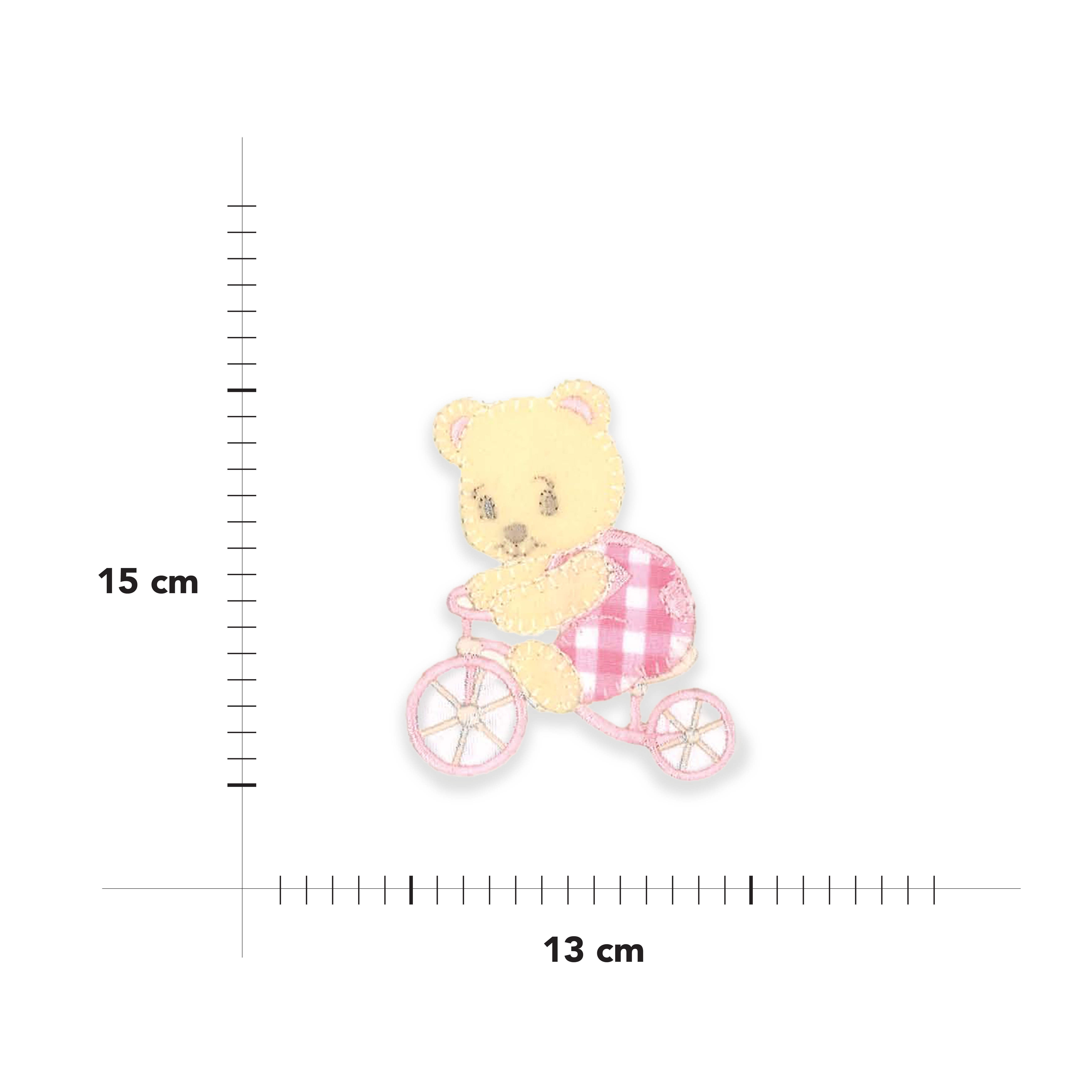 Thermoadhesive application Bicycle Bear Image