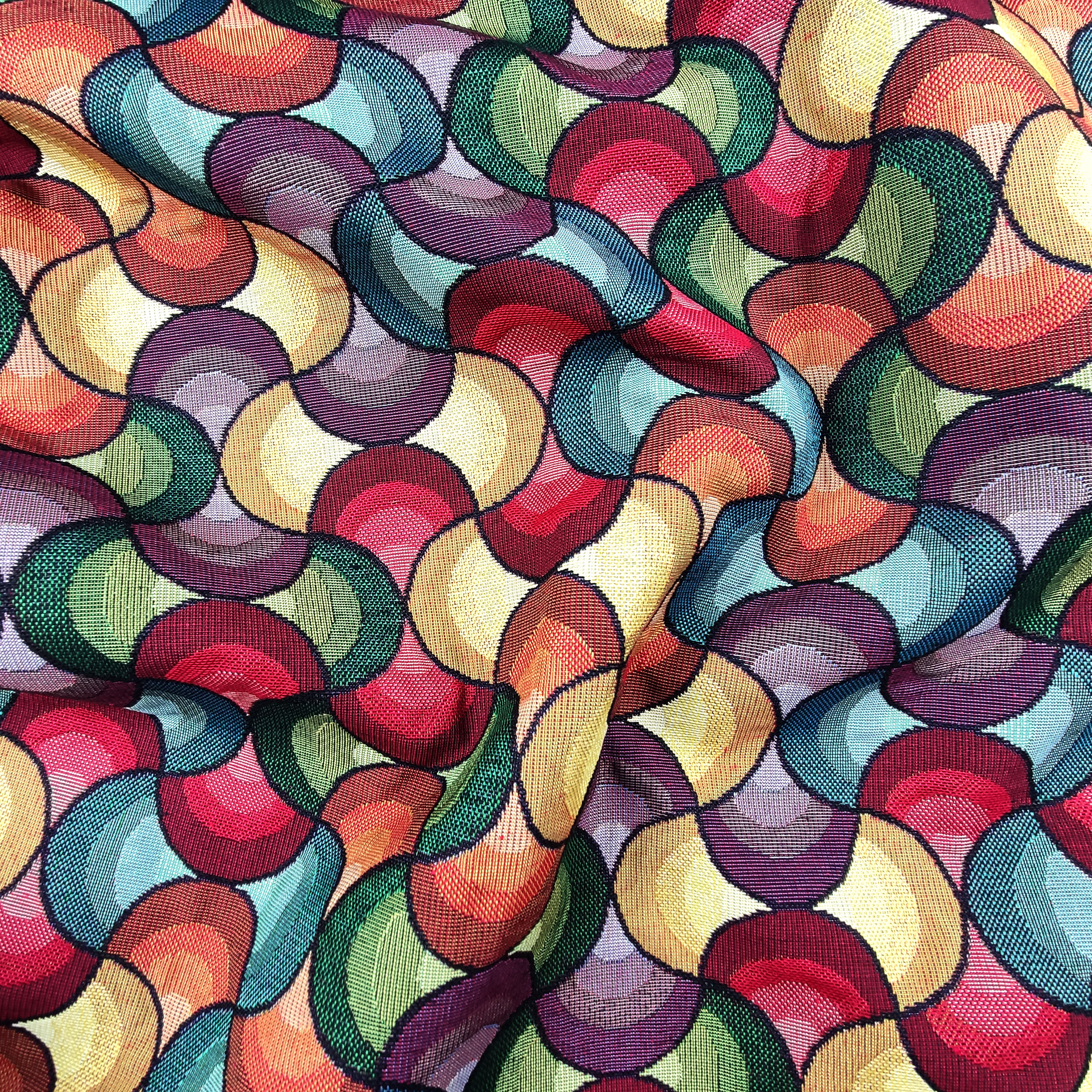 Gobelin Fantasy Geometries Optical Coloured