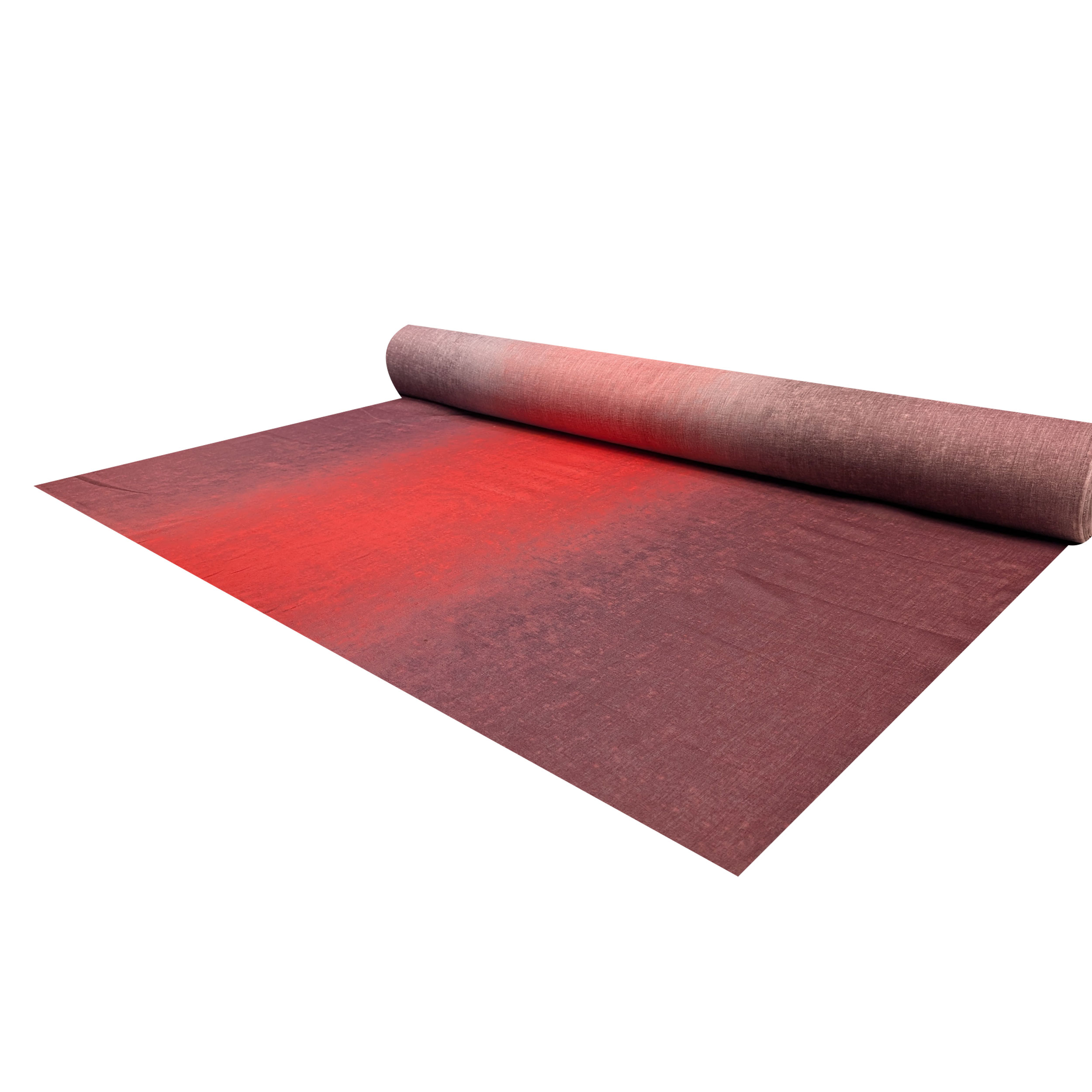 Mixed Linen Blended Red and Bordeaux Tones Image