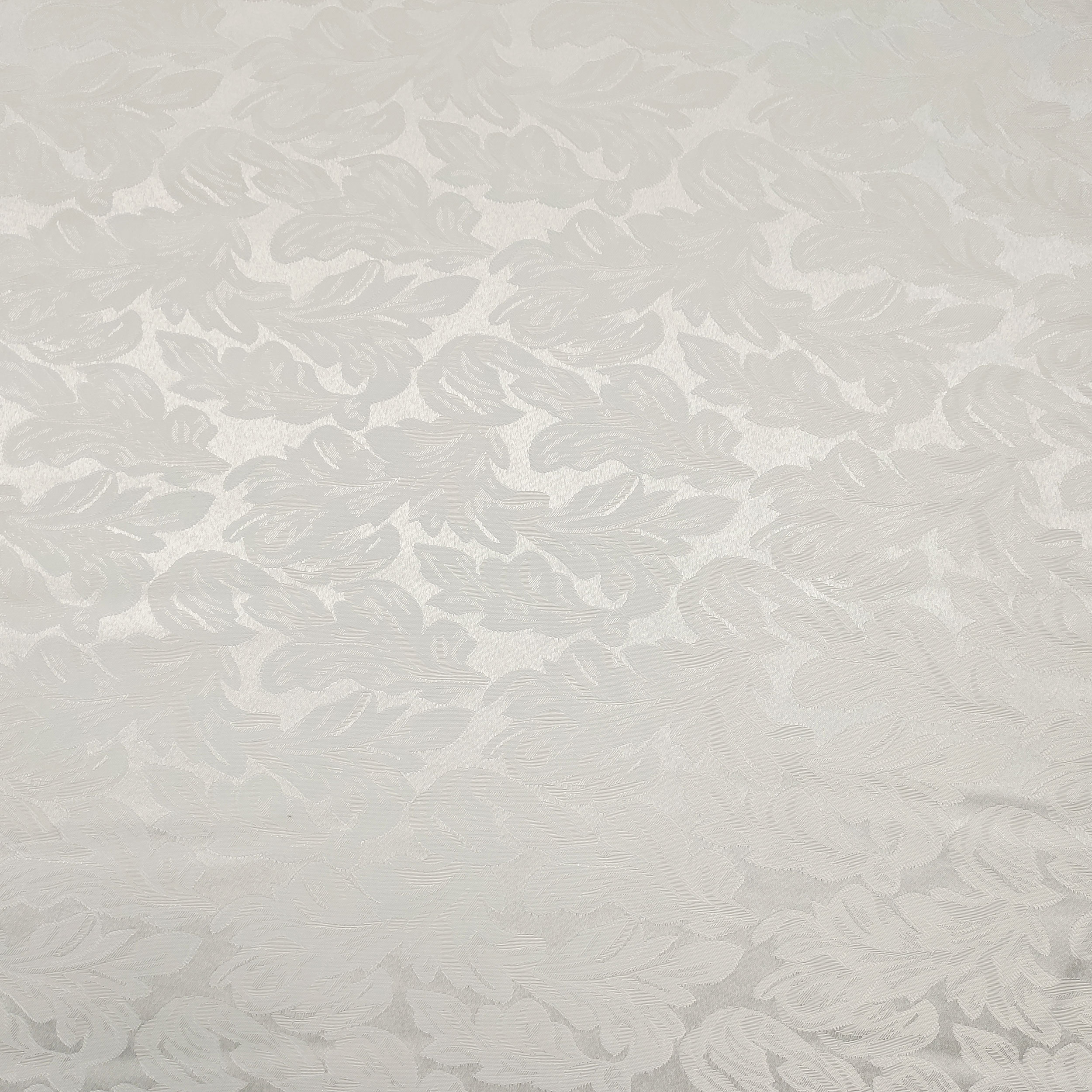 Tissu damassé blanc Image