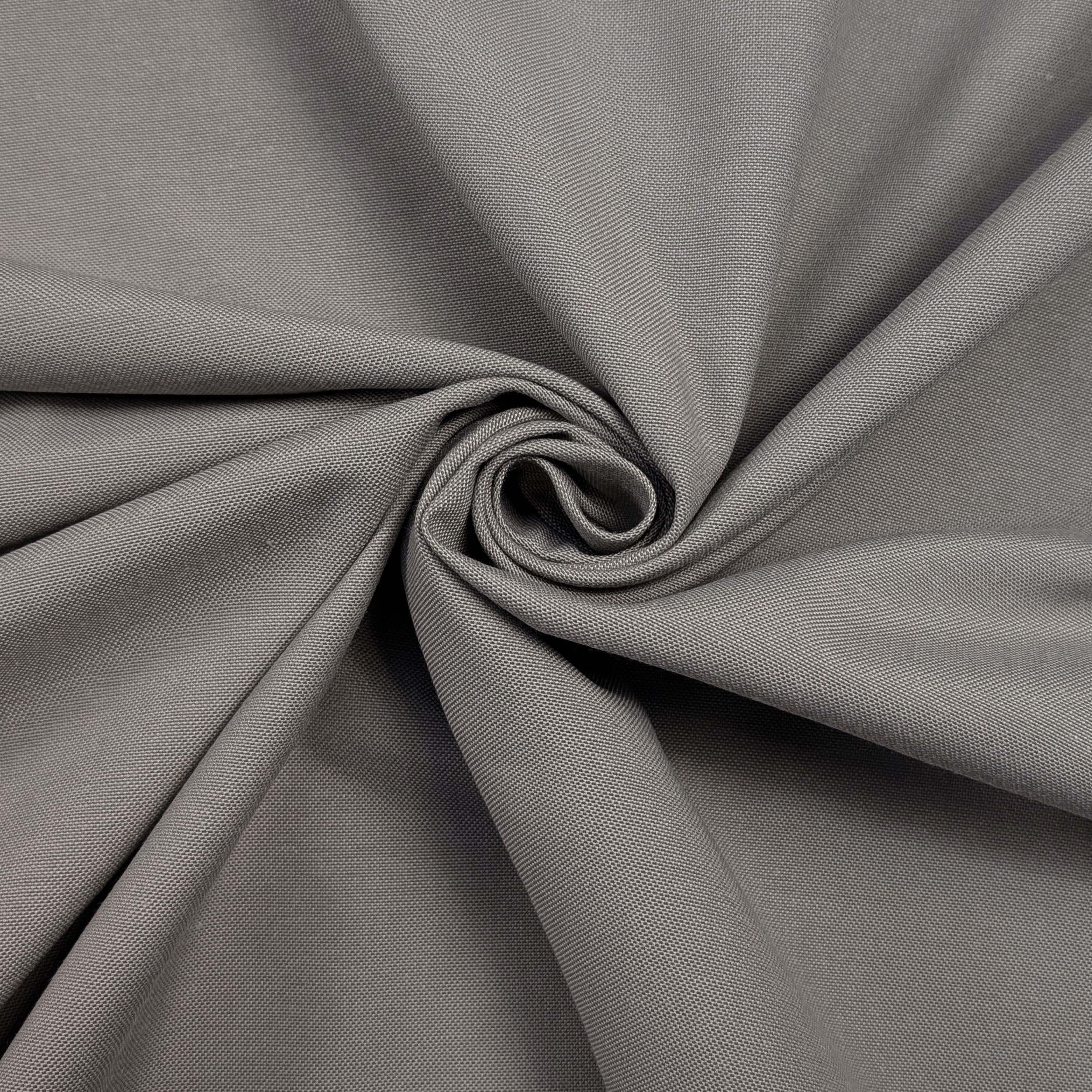 Flame retardant grey 380x330 cm curtain remnant Image