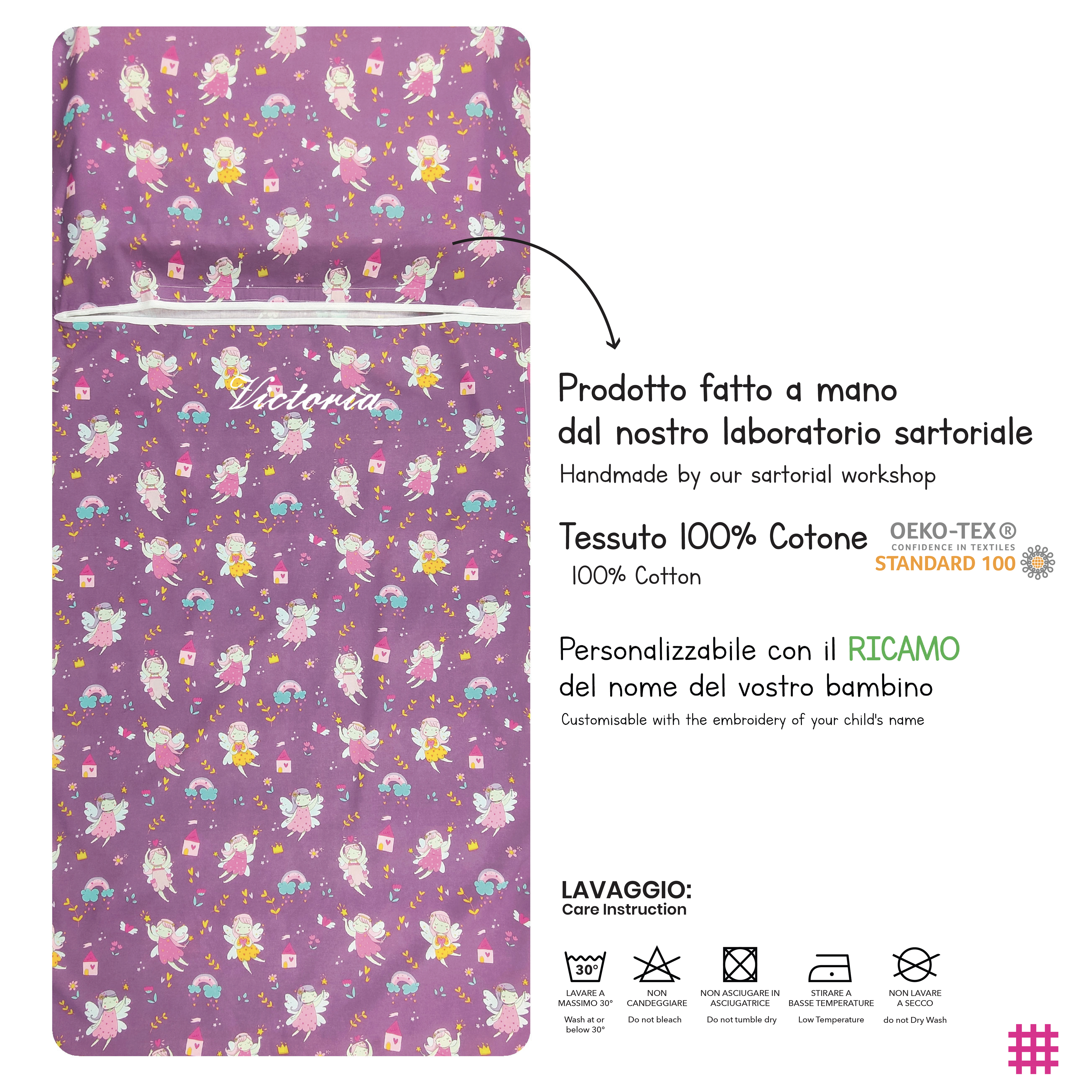Fairies Summer Baby Sleeping Bag Image